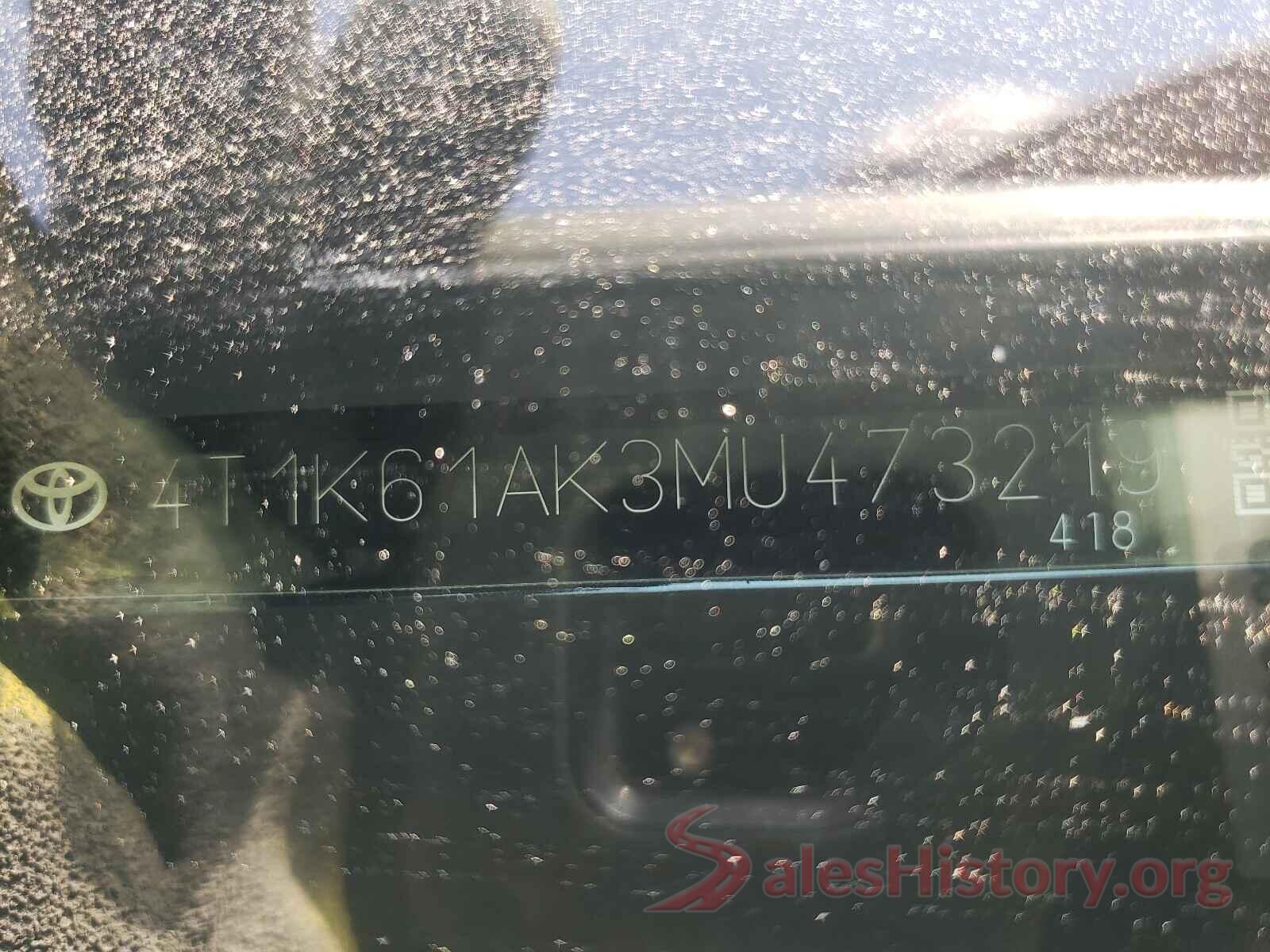 4T1K61AK3MU473219 2021 TOYOTA CAMRY