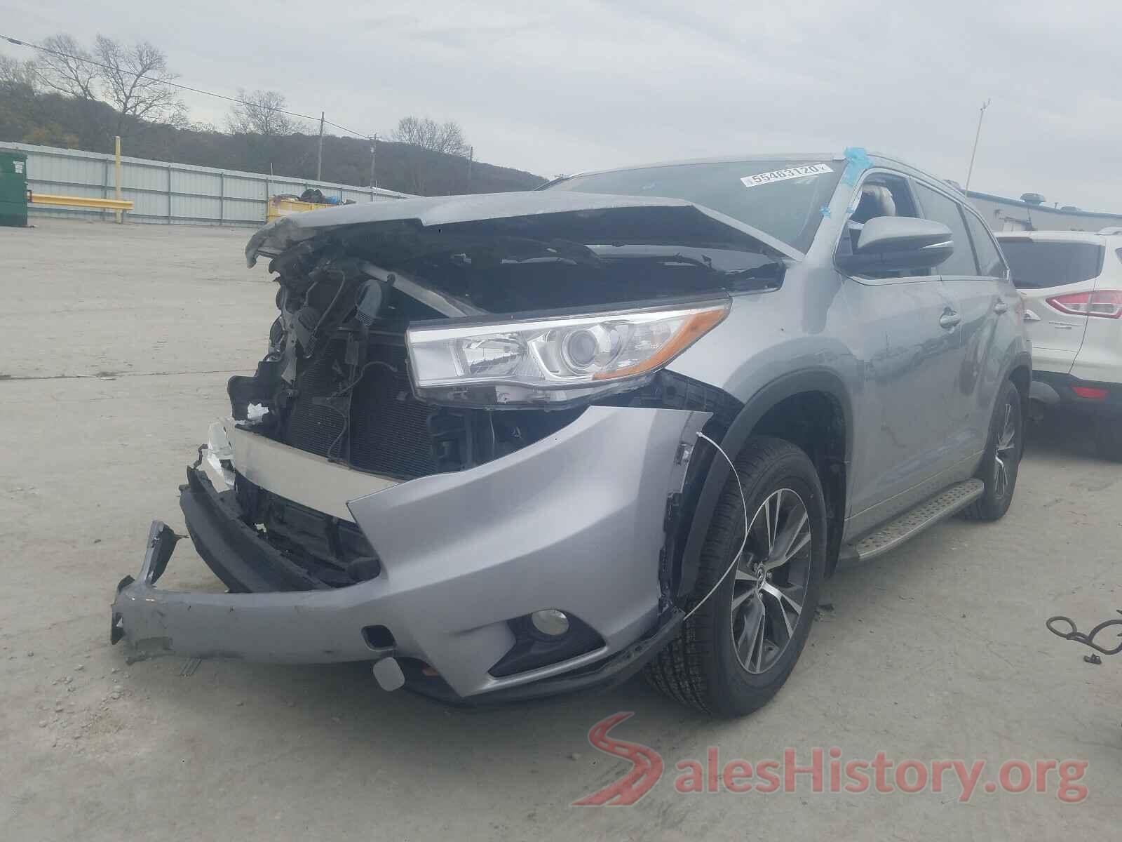 5TDKKRFH2GS502987 2016 TOYOTA HIGHLANDER