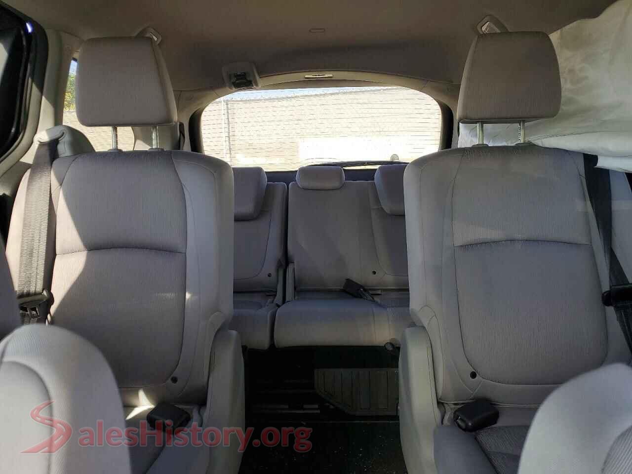 2018 HONDA ODYSSEY VIN 5FNRL6H28JB036111, odometer mileage