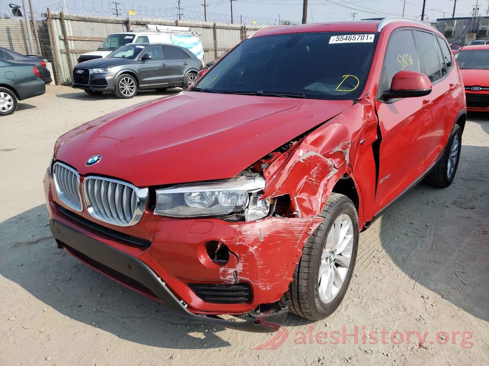 5UXWZ7C36H0V92755 2017 BMW X3