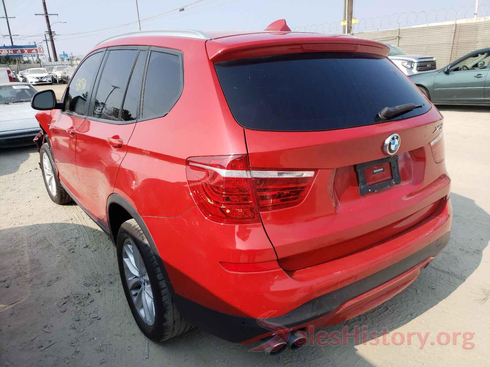 5UXWZ7C36H0V92755 2017 BMW X3