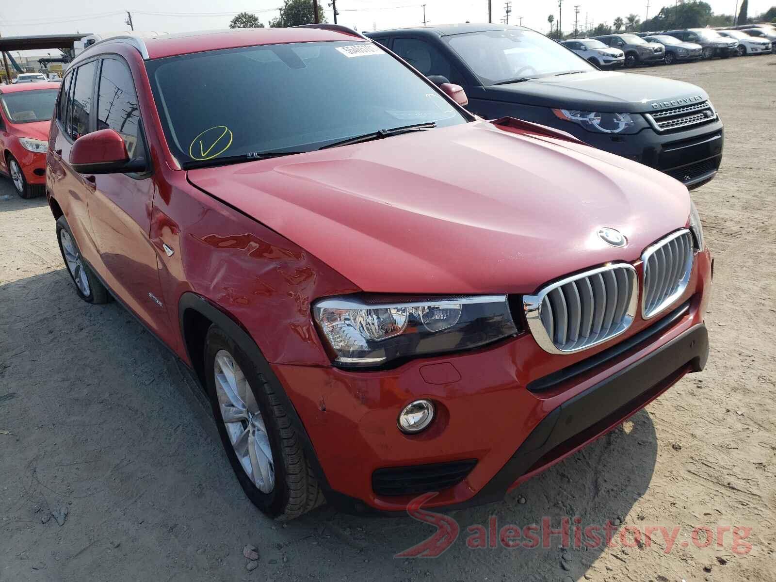 5UXWZ7C36H0V92755 2017 BMW X3