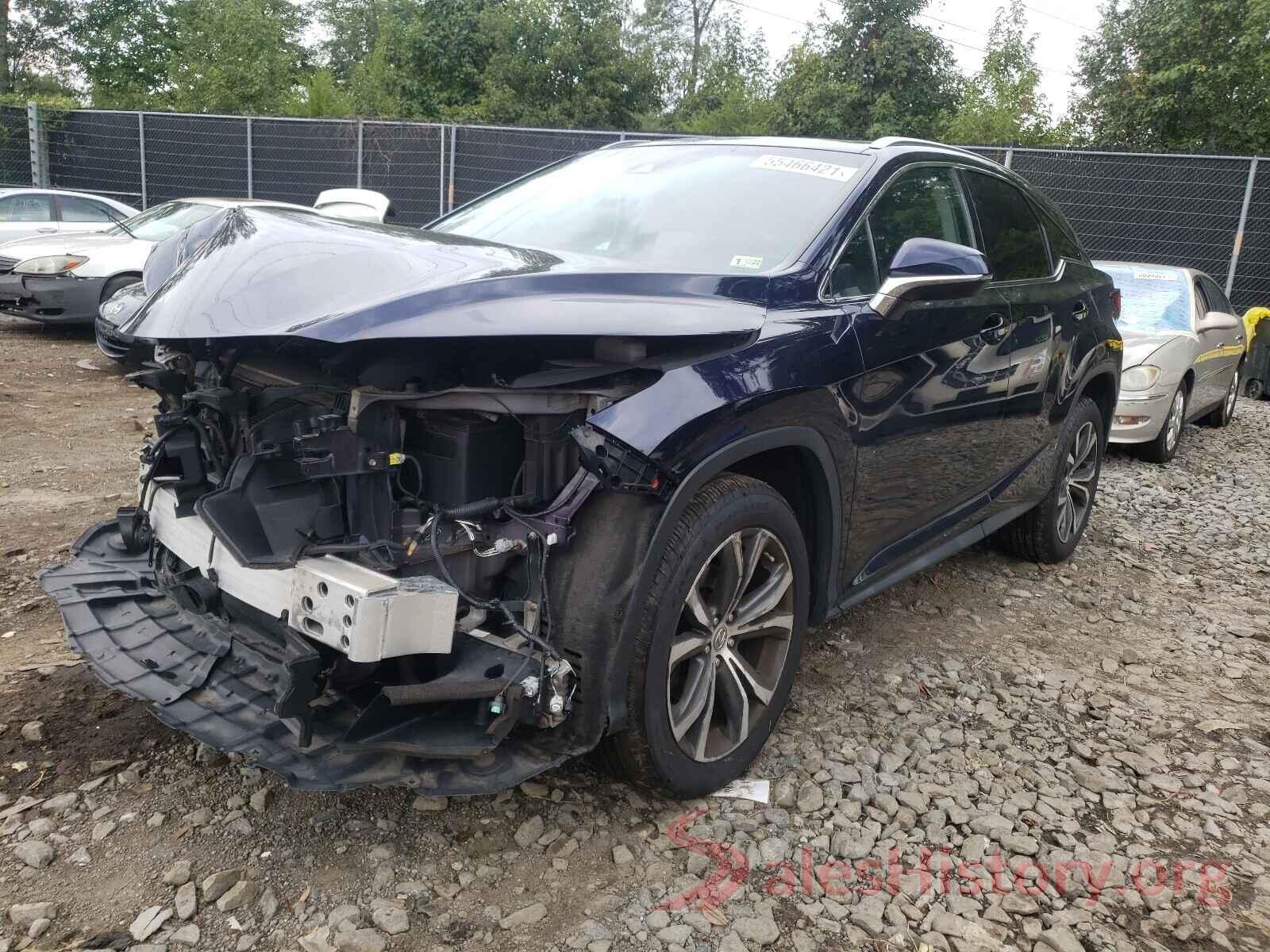 2T2BZMCAXHC122811 2017 LEXUS RX350