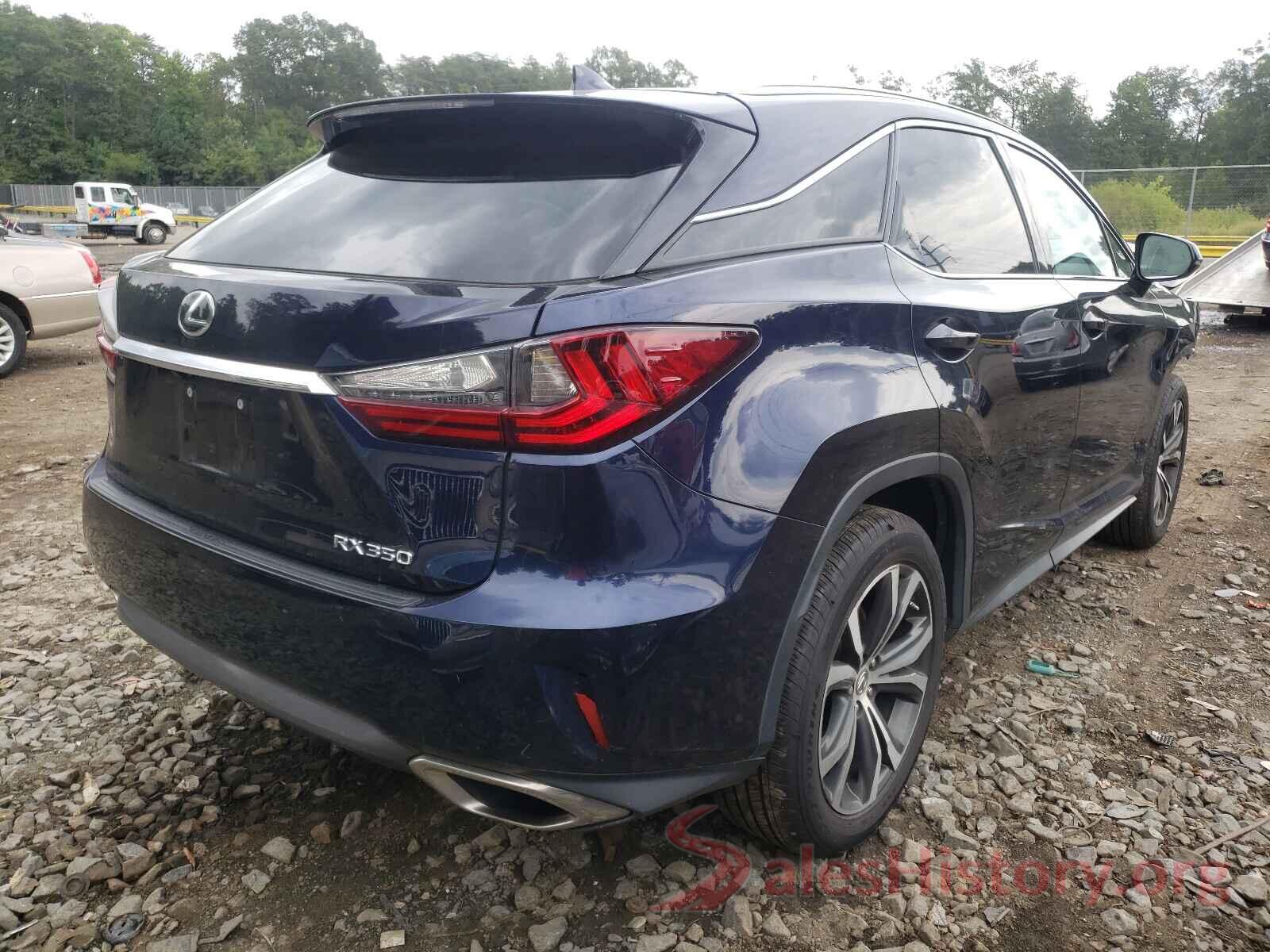 2T2BZMCAXHC122811 2017 LEXUS RX350