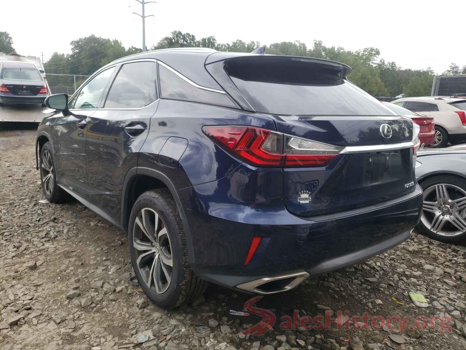 2T2BZMCAXHC122811 2017 LEXUS RX350