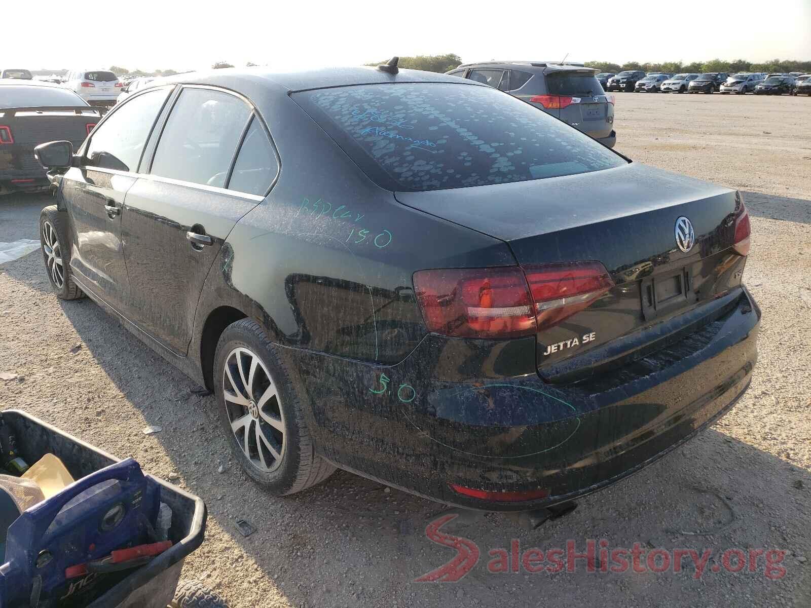 3VWDB7AJ3HM209797 2017 VOLKSWAGEN JETTA