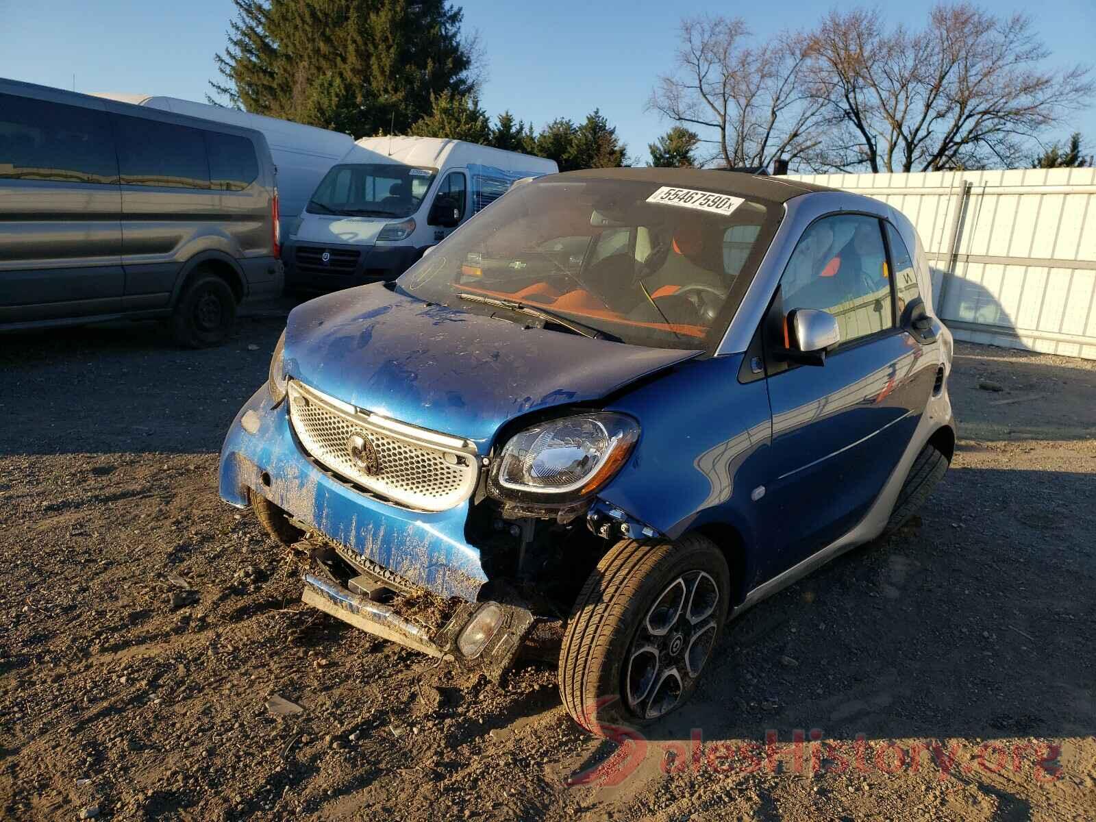 WMEFJ9BA0KK370391 2019 SMART FORTWO