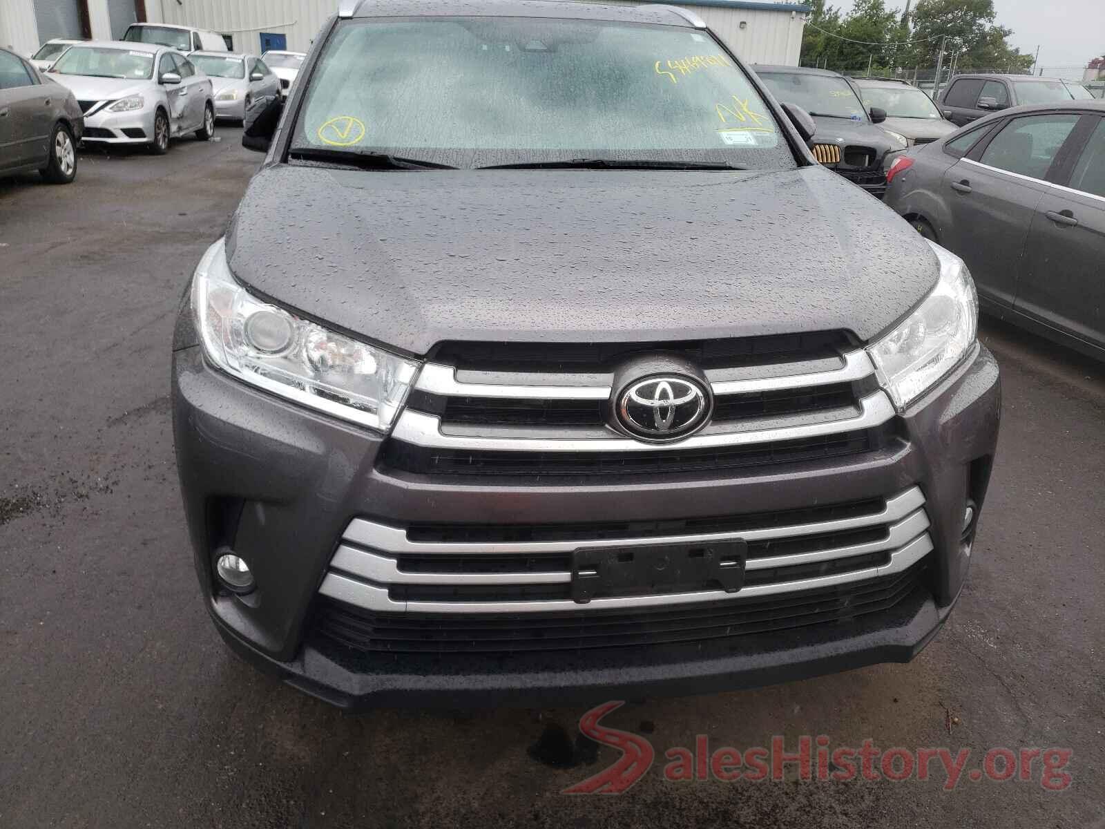 5TDJZRFH2KS619792 2019 TOYOTA HIGHLANDER