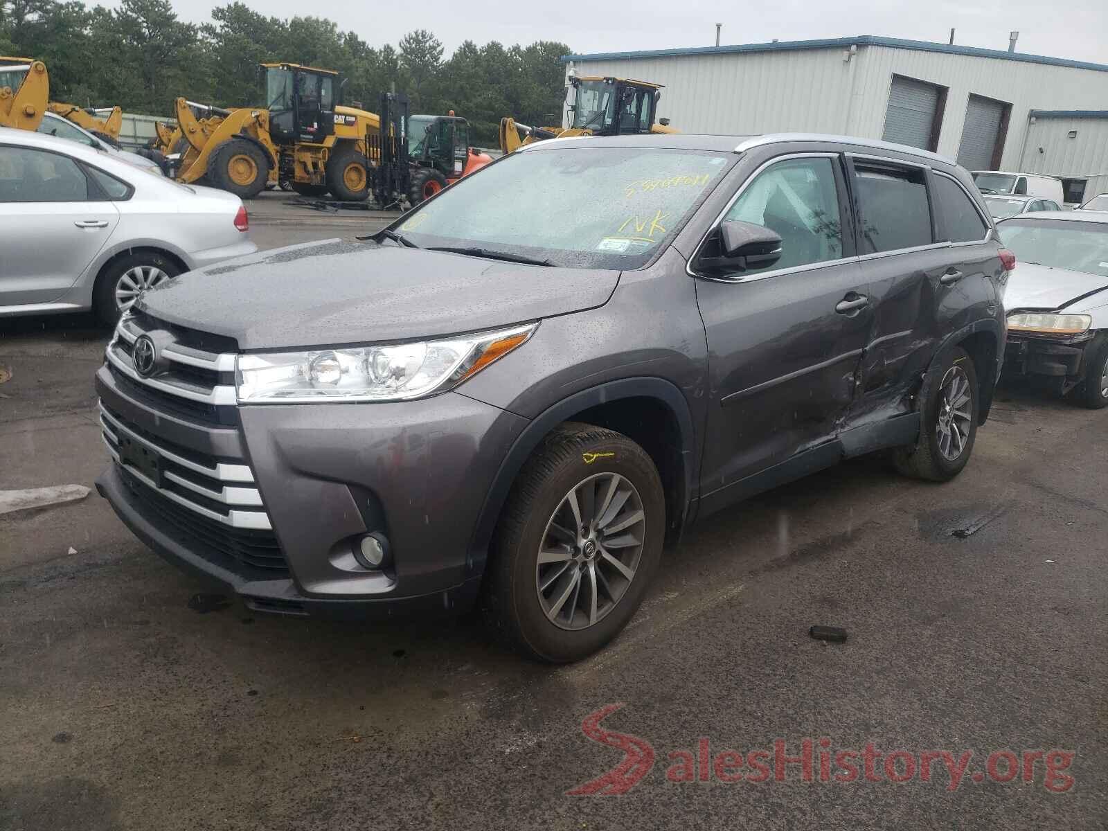 5TDJZRFH2KS619792 2019 TOYOTA HIGHLANDER