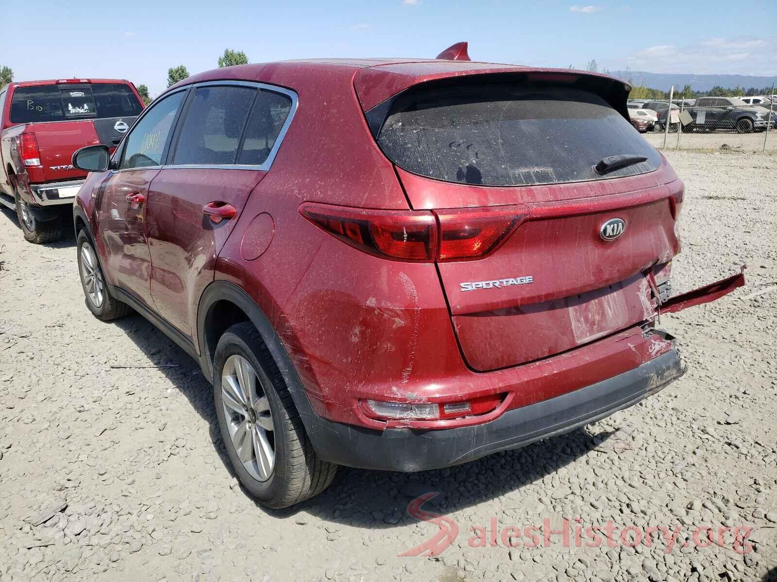 KNDPMCAC9H7277729 2017 KIA SPORTAGE