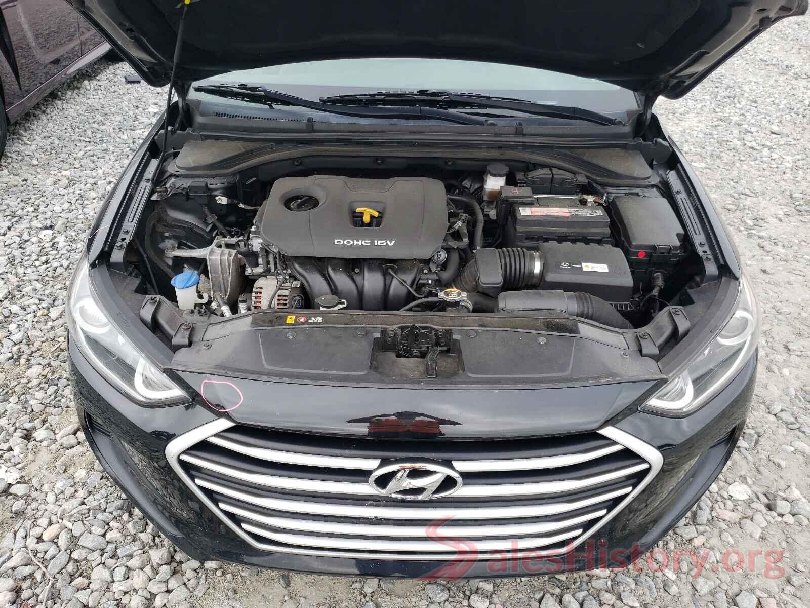 5NPD84LF4HH119850 2017 HYUNDAI ELANTRA