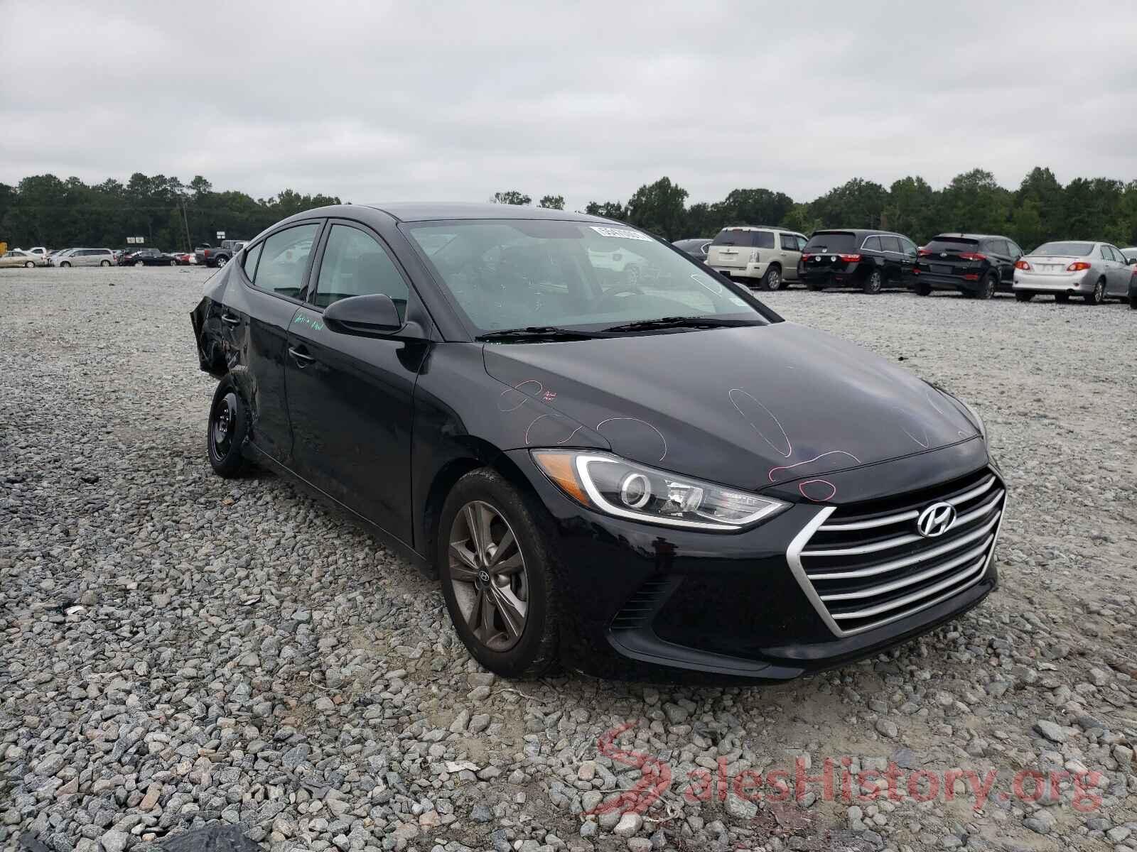 5NPD84LF4HH119850 2017 HYUNDAI ELANTRA