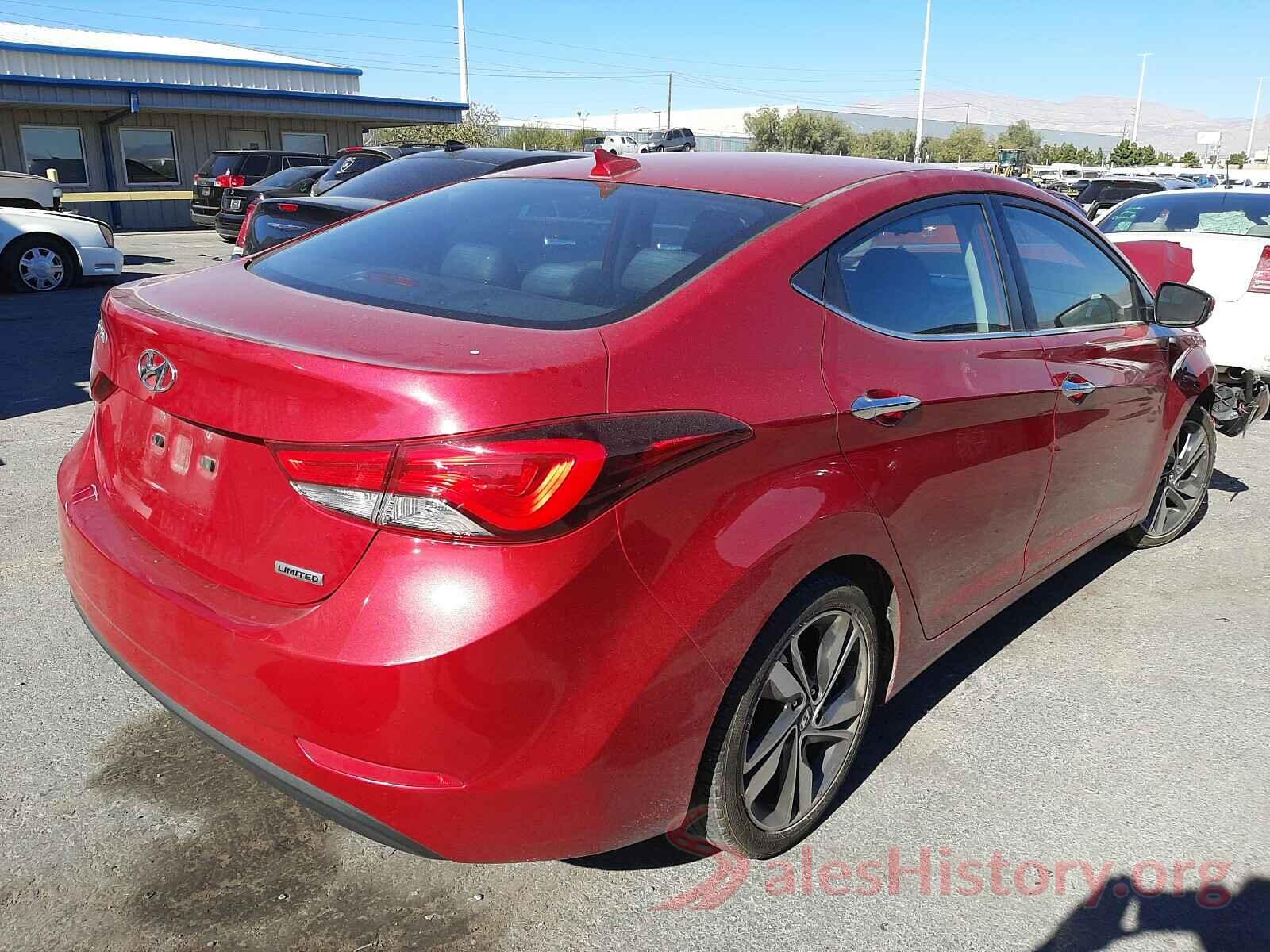 KMHDH4AEXFU373202 2015 HYUNDAI ELANTRA