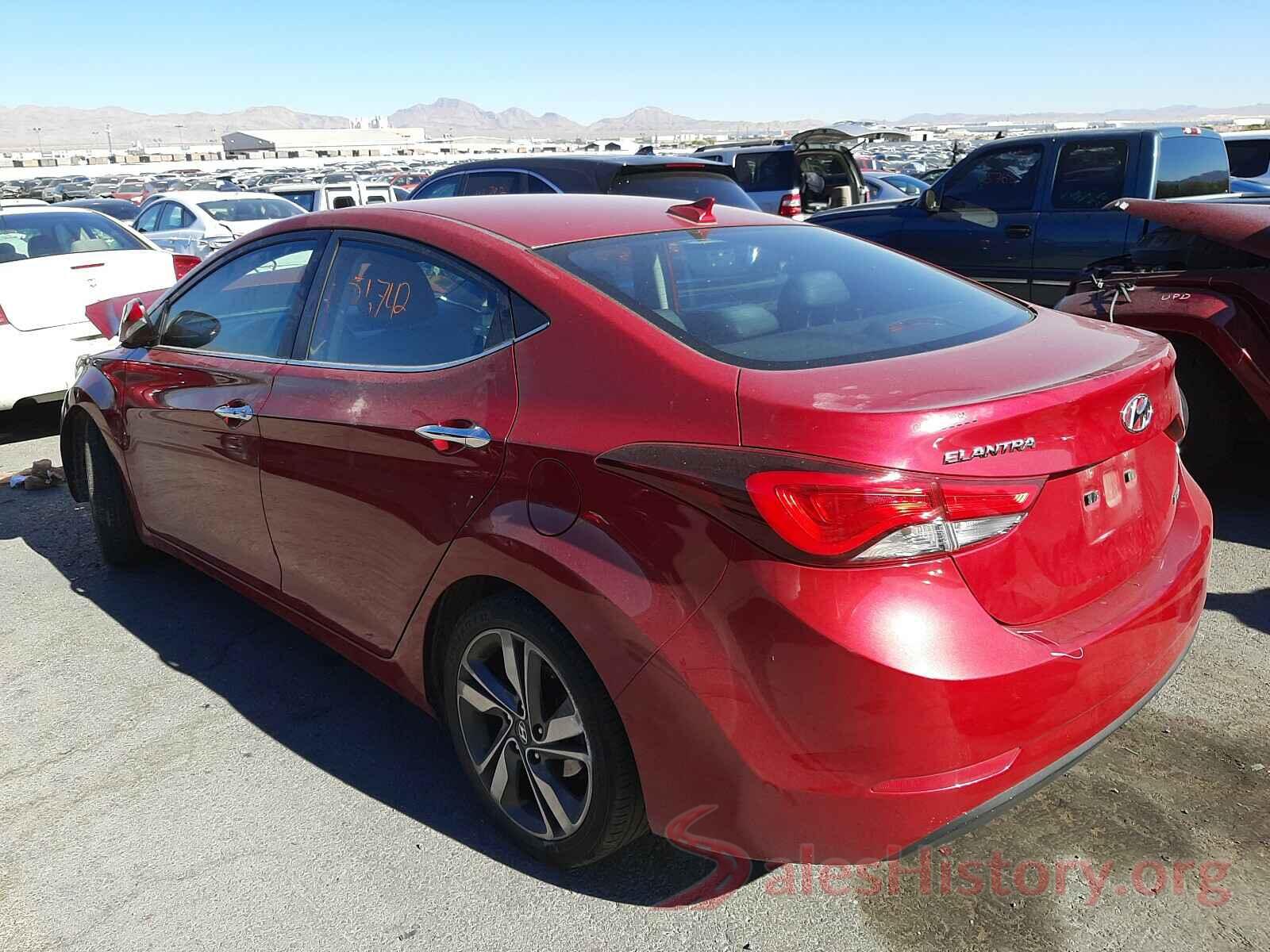 KMHDH4AEXFU373202 2015 HYUNDAI ELANTRA