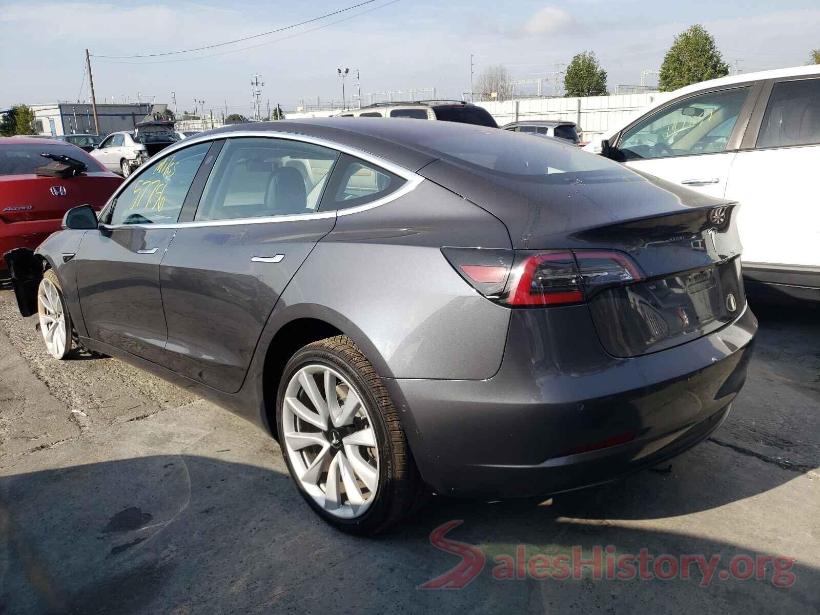 5YJ3E1EA6JF009536 2018 TESLA MODEL 3