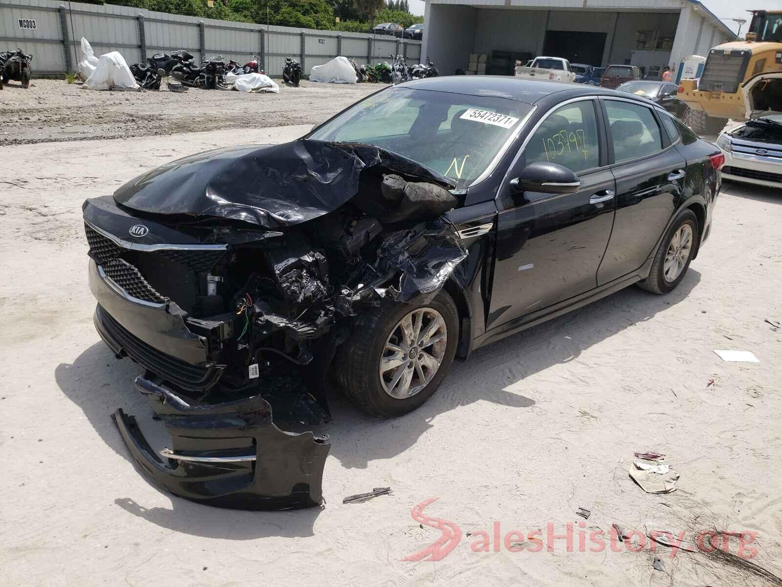 5XXGT4L39GG080197 2016 KIA OPTIMA