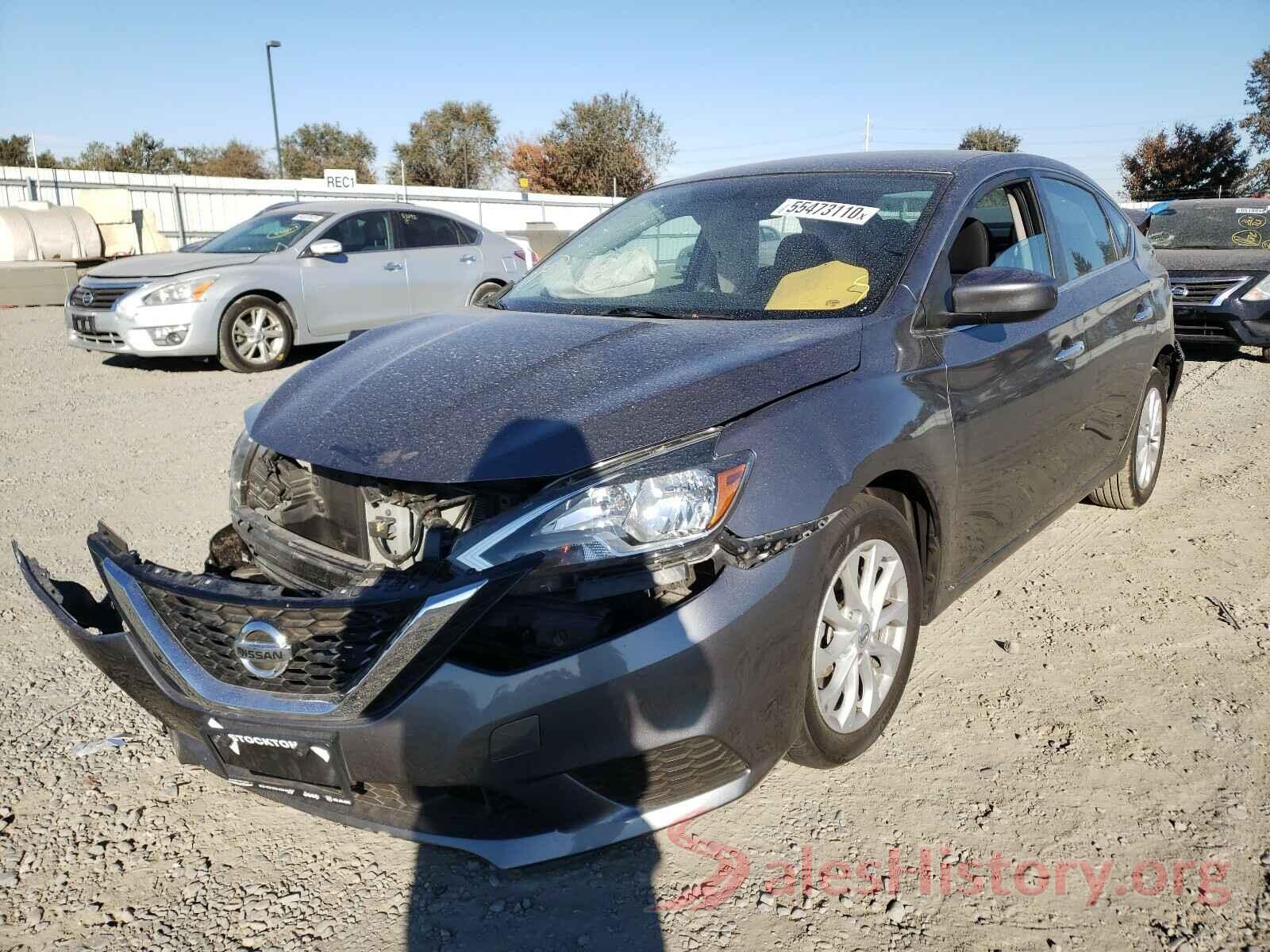 3N1AB7APXKY314351 2019 NISSAN SENTRA