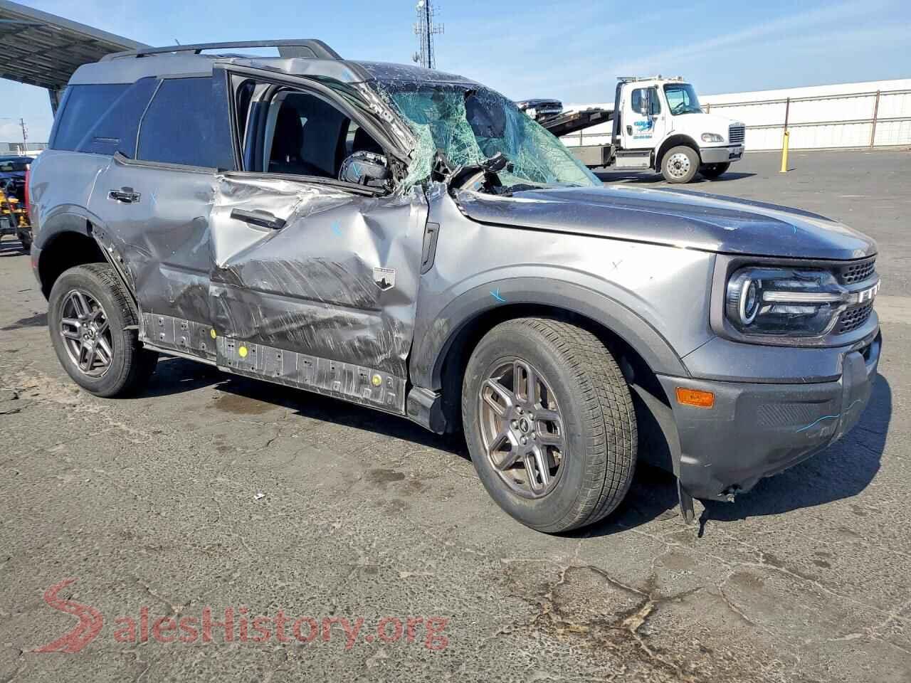 2025 FORD BRONCO VIN 3FMCR9BN5SRE30864, rear 3/4 view