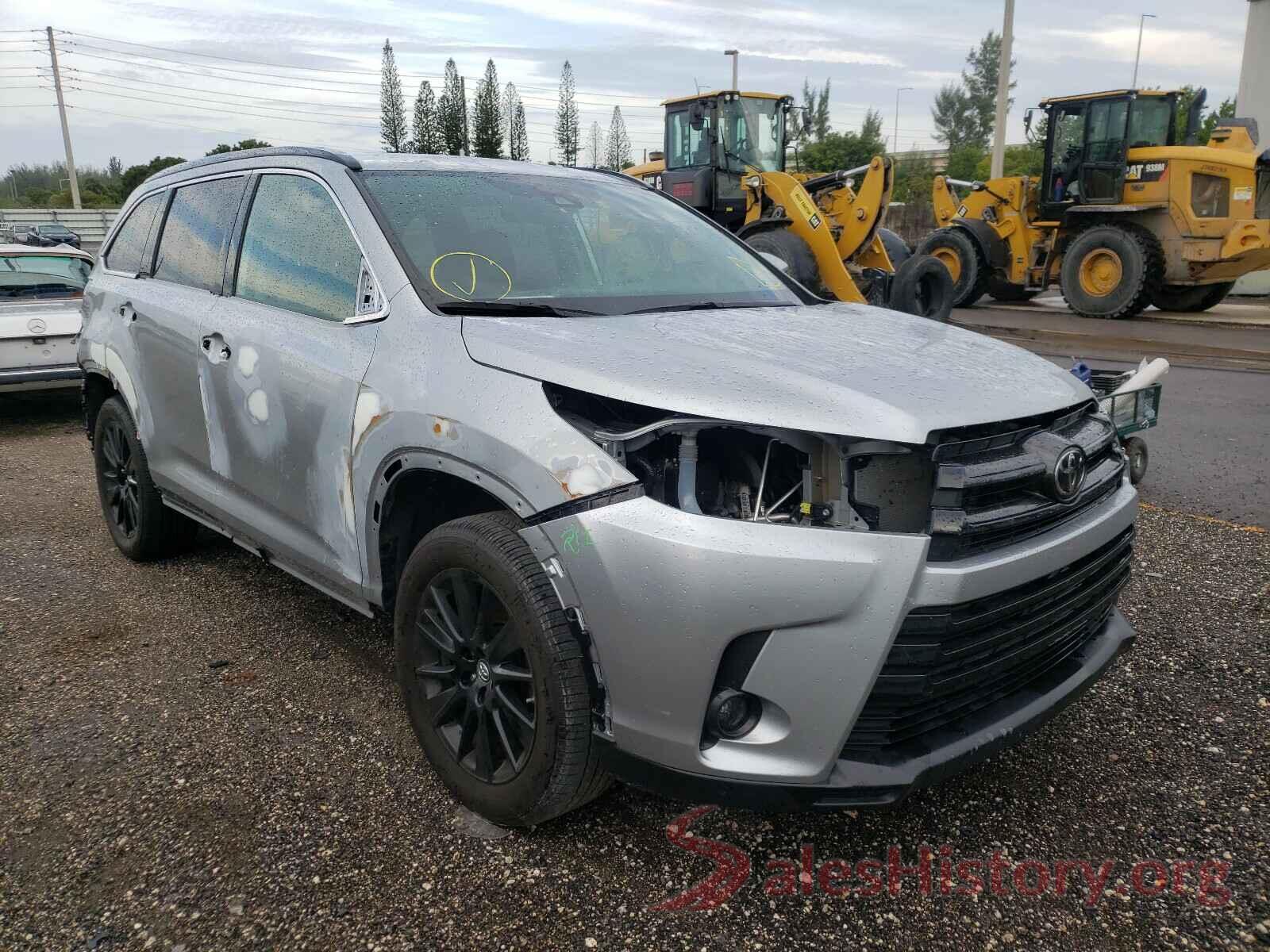 5TDJZRFH7KS568211 2019 TOYOTA HIGHLANDER