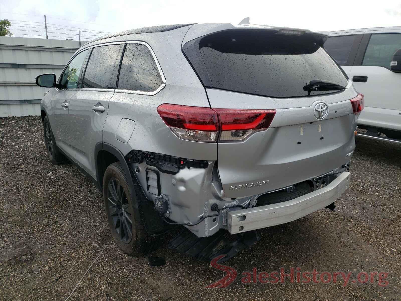 5TDJZRFH7KS568211 2019 TOYOTA HIGHLANDER