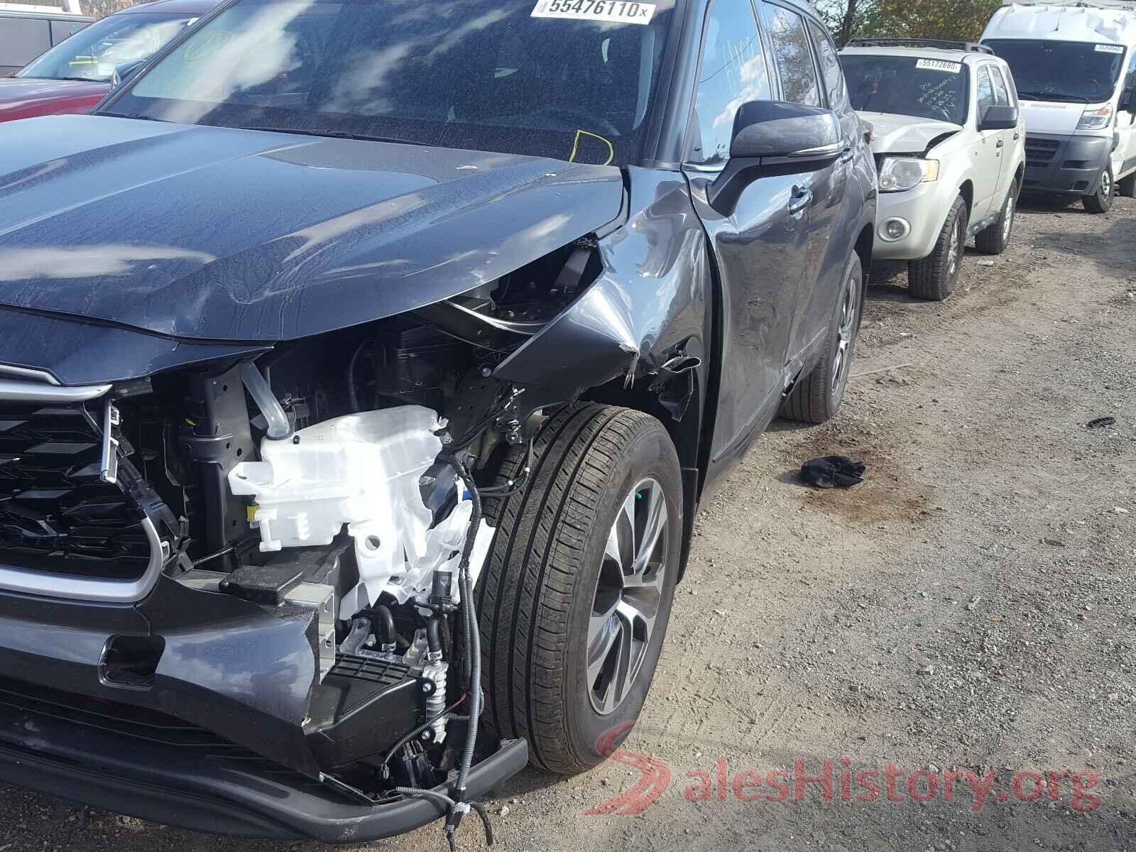 5TDHZRBH9LS011127 2020 TOYOTA HIGHLANDER