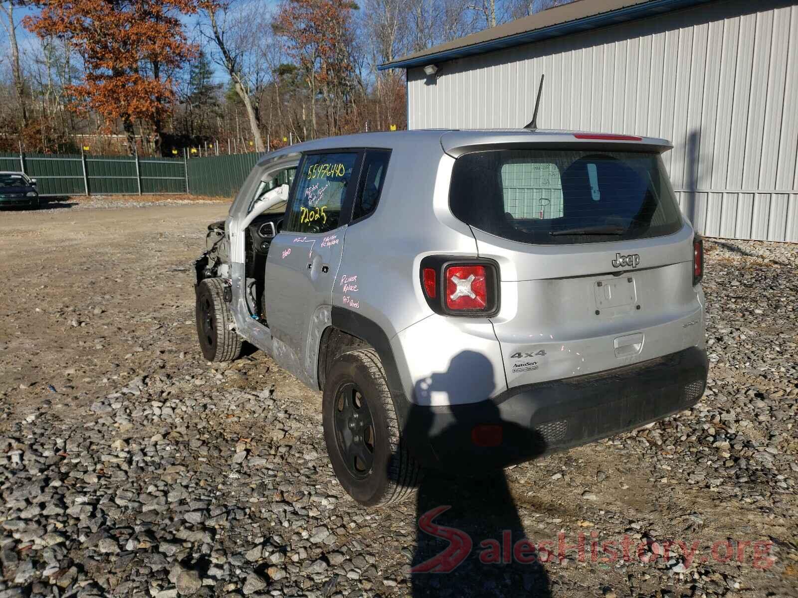 ZACNJBAB2KPK26260 2019 JEEP RENEGADE