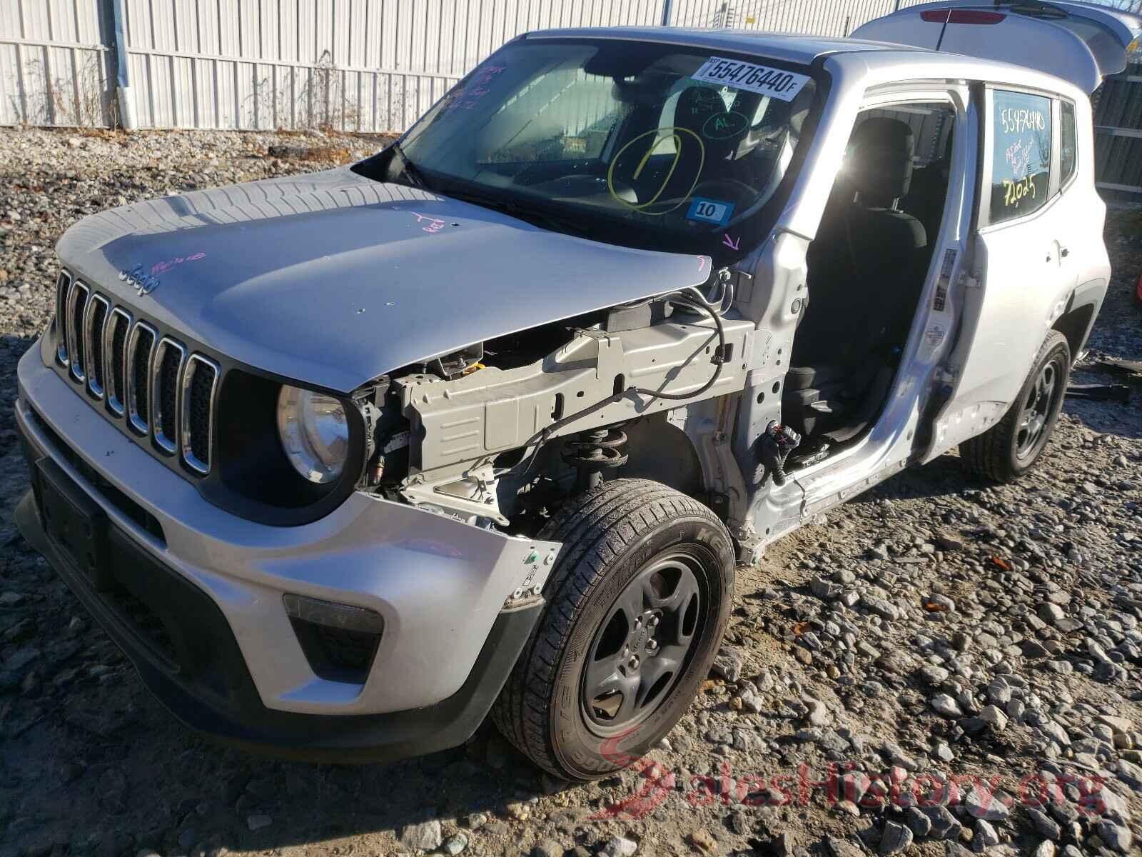 ZACNJBAB2KPK26260 2019 JEEP RENEGADE