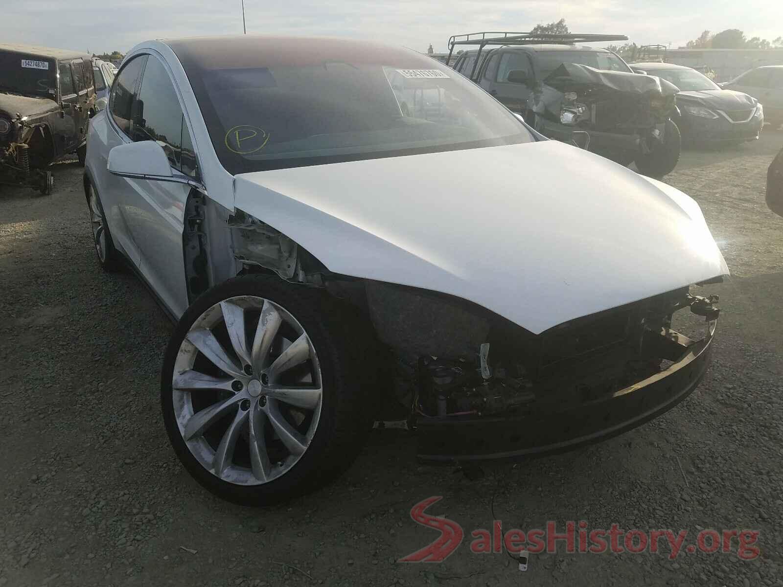 5YJXCAE21HF044172 2017 TESLA MODEL X