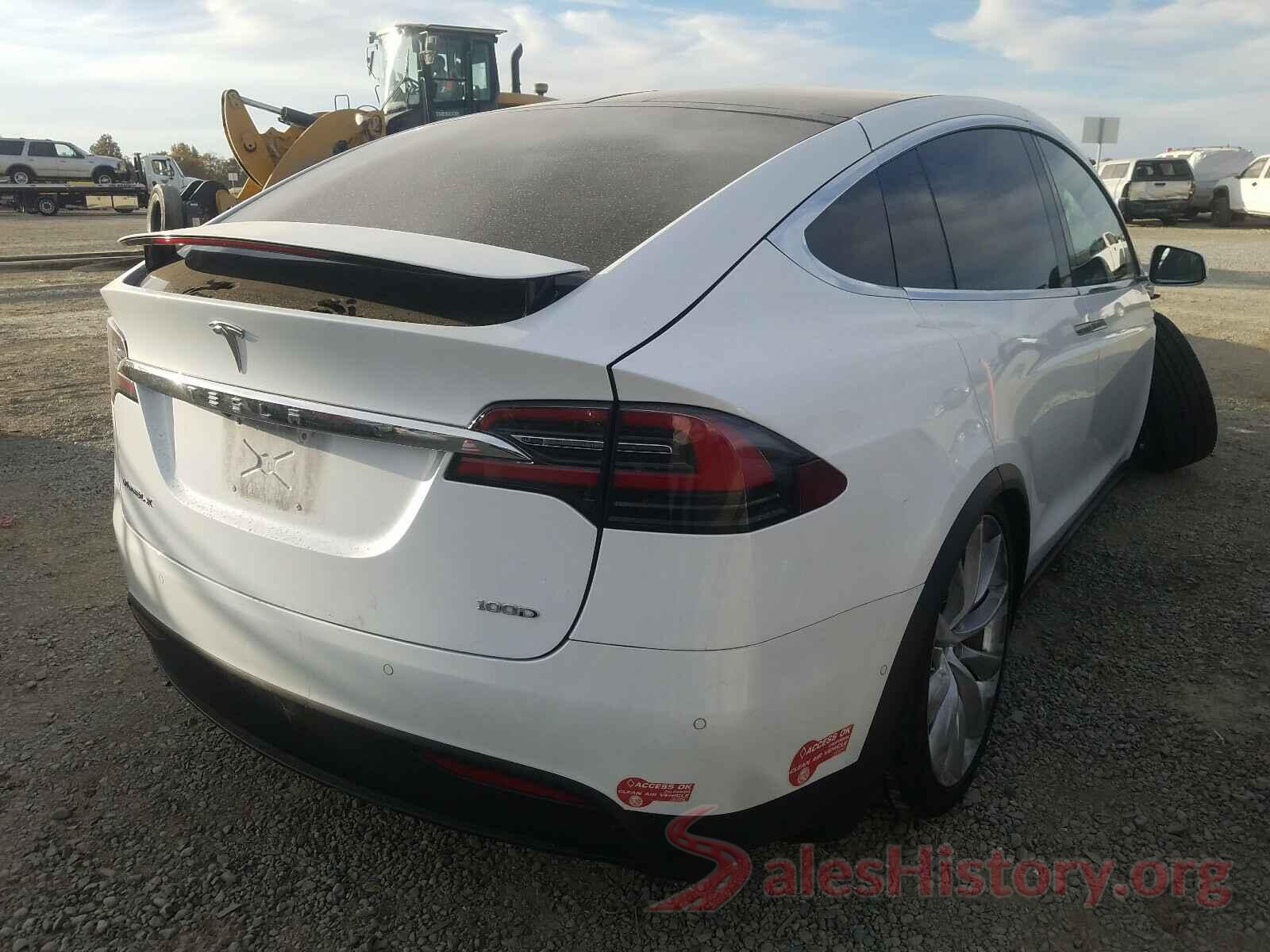 5YJXCAE21HF044172 2017 TESLA MODEL X