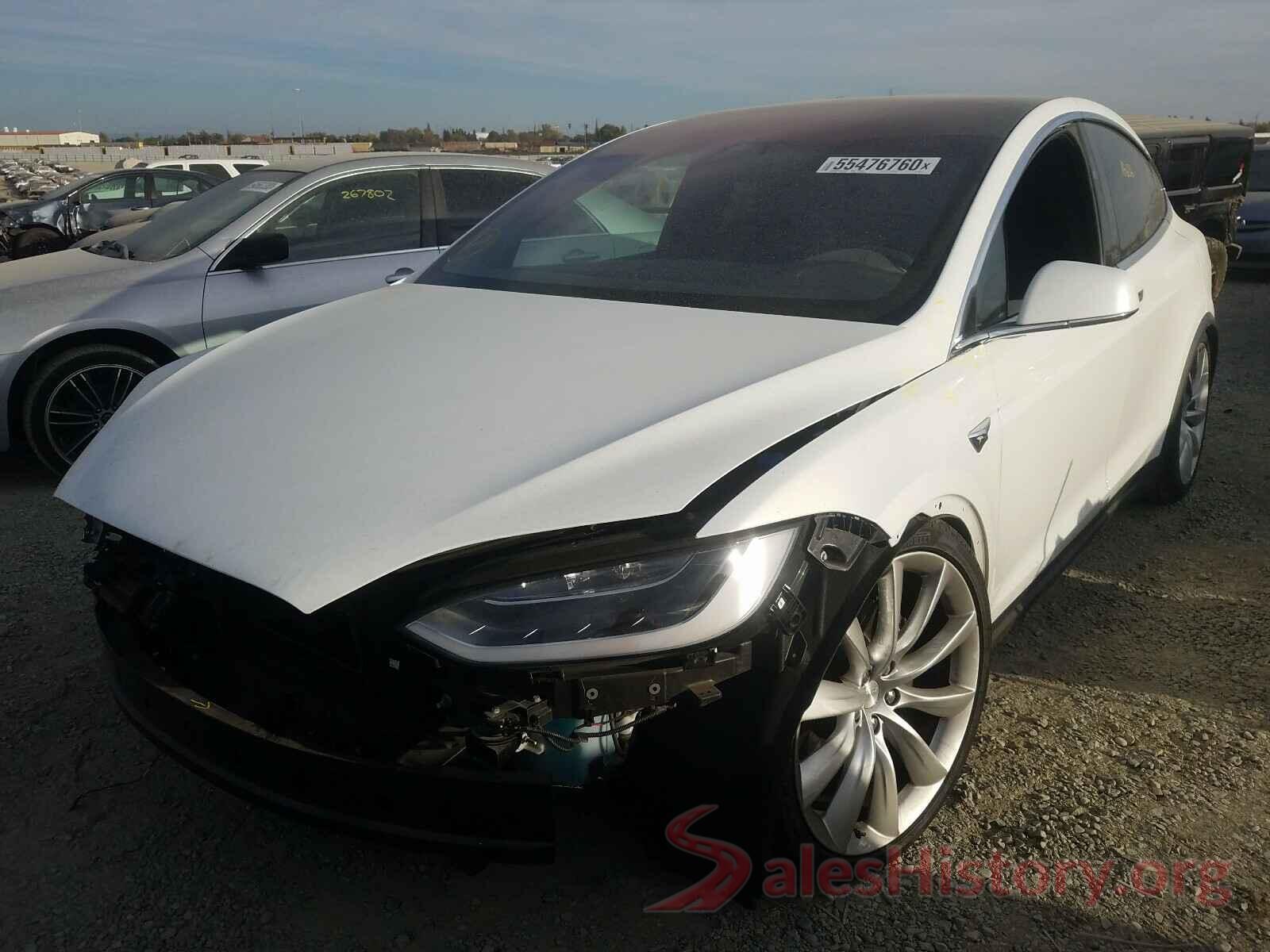 5YJXCAE21HF044172 2017 TESLA MODEL X