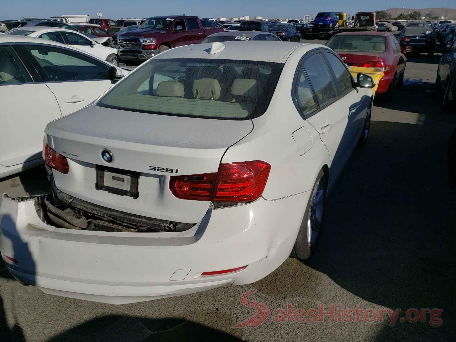 WBA3C1C59EK107560 2014 BMW 3 SERIES