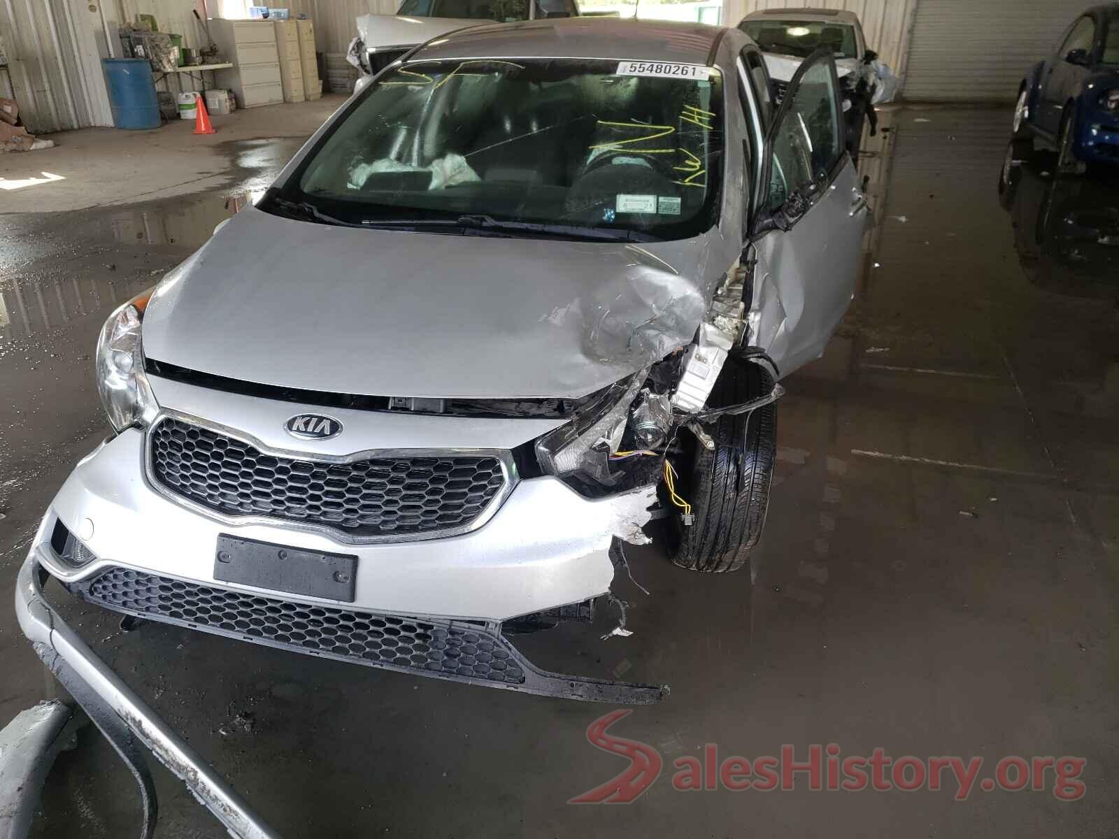 KNAFX5A89G5629242 2016 KIA FORTE