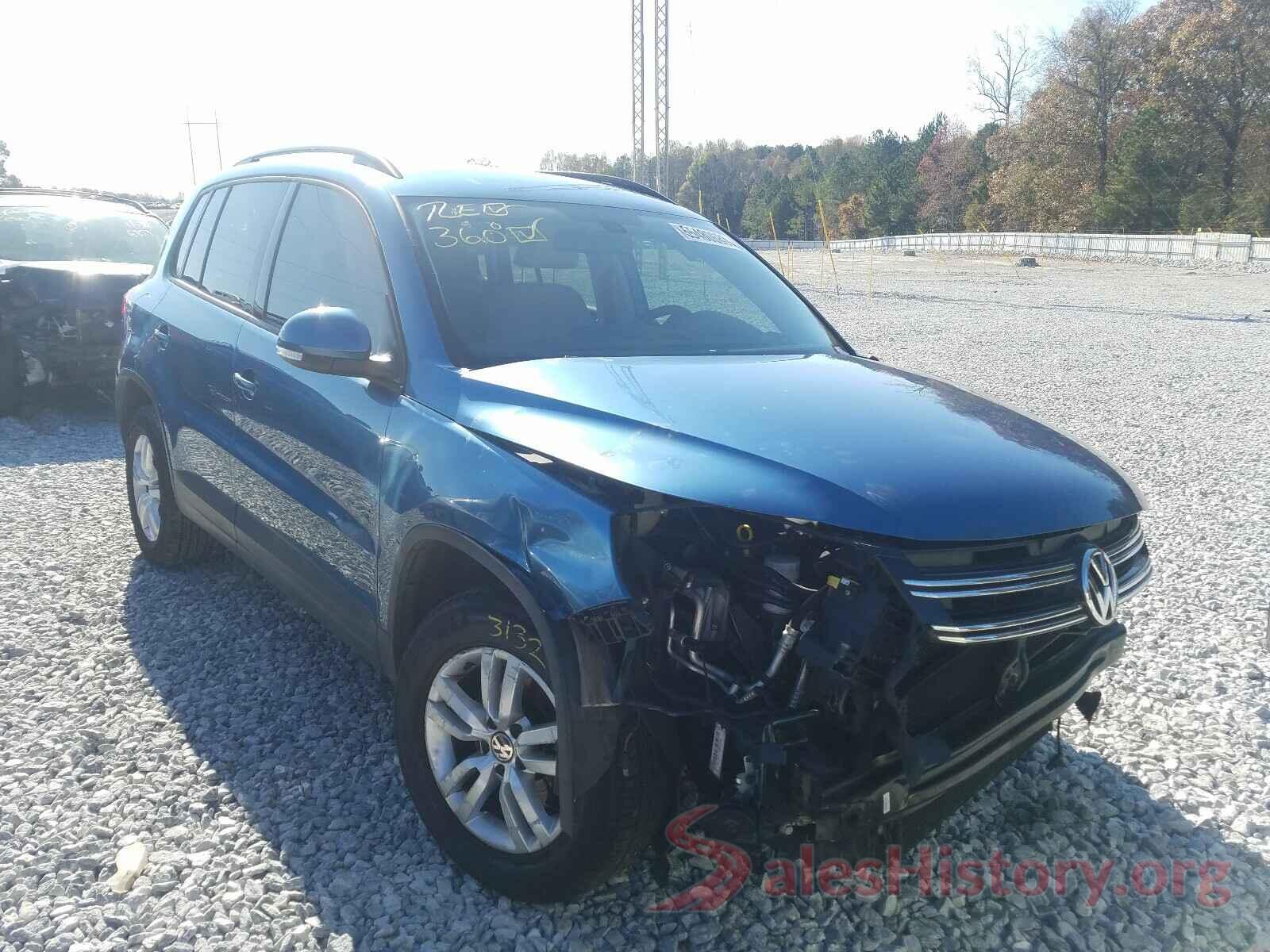 WVGAV7AX4HK003845 2017 VOLKSWAGEN TIGUAN