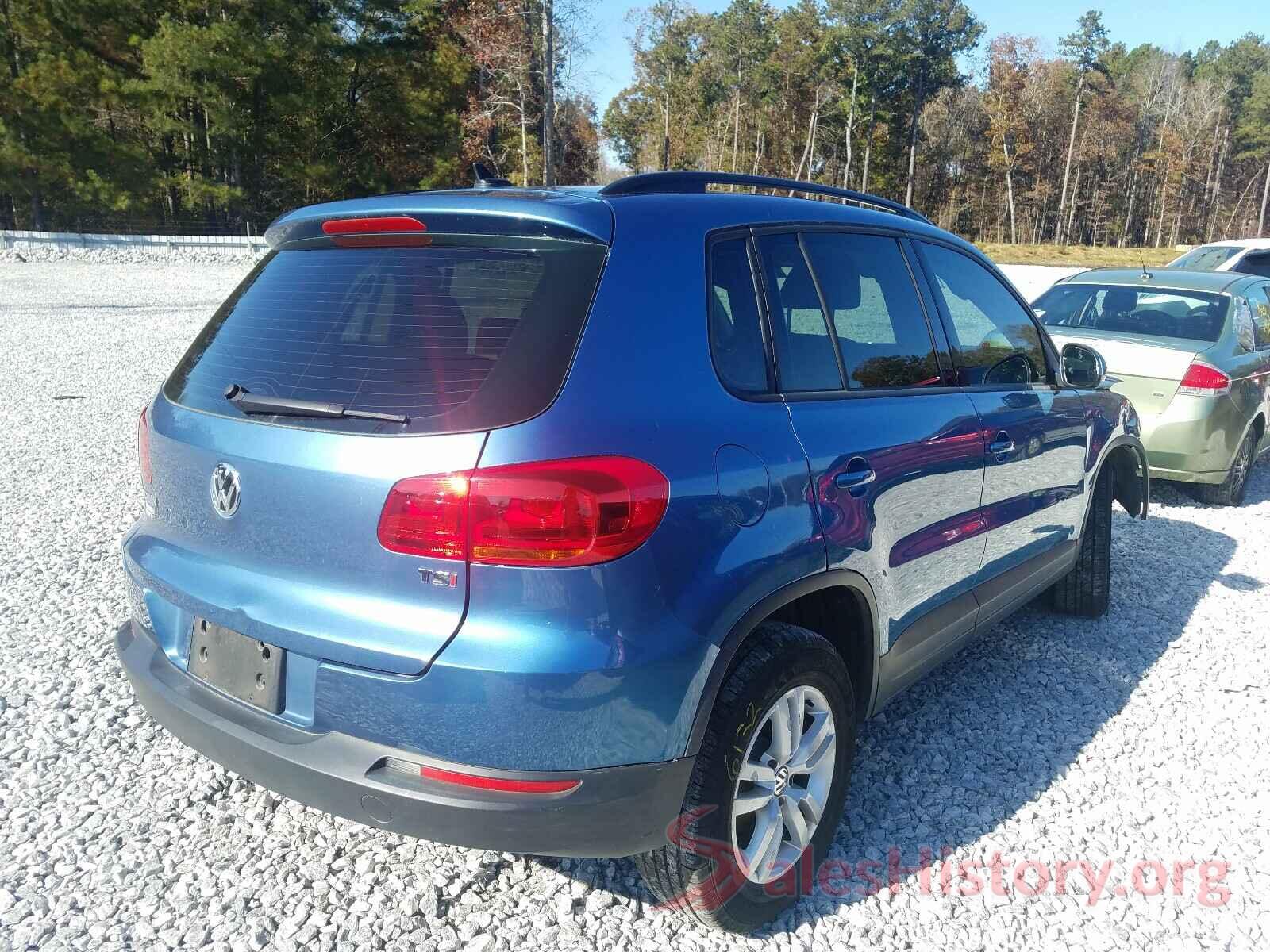 WVGAV7AX4HK003845 2017 VOLKSWAGEN TIGUAN