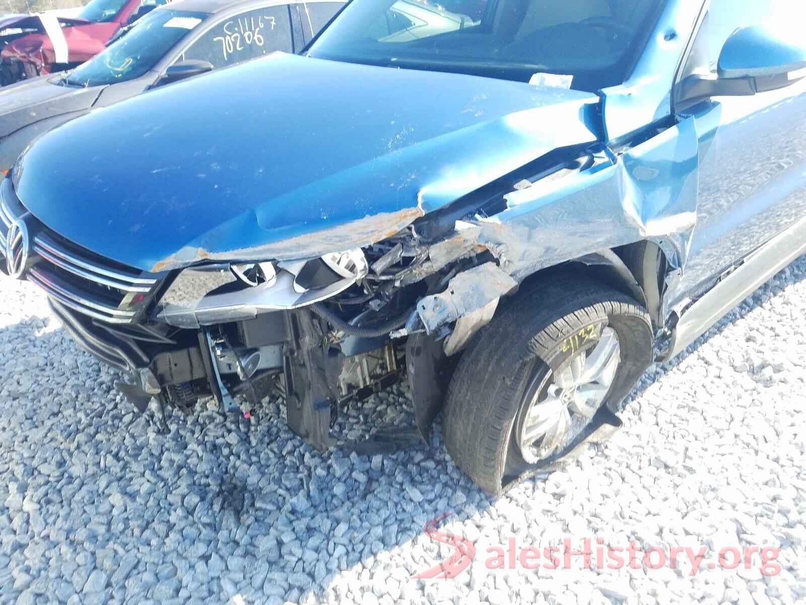 WVGAV7AX4HK003845 2017 VOLKSWAGEN TIGUAN