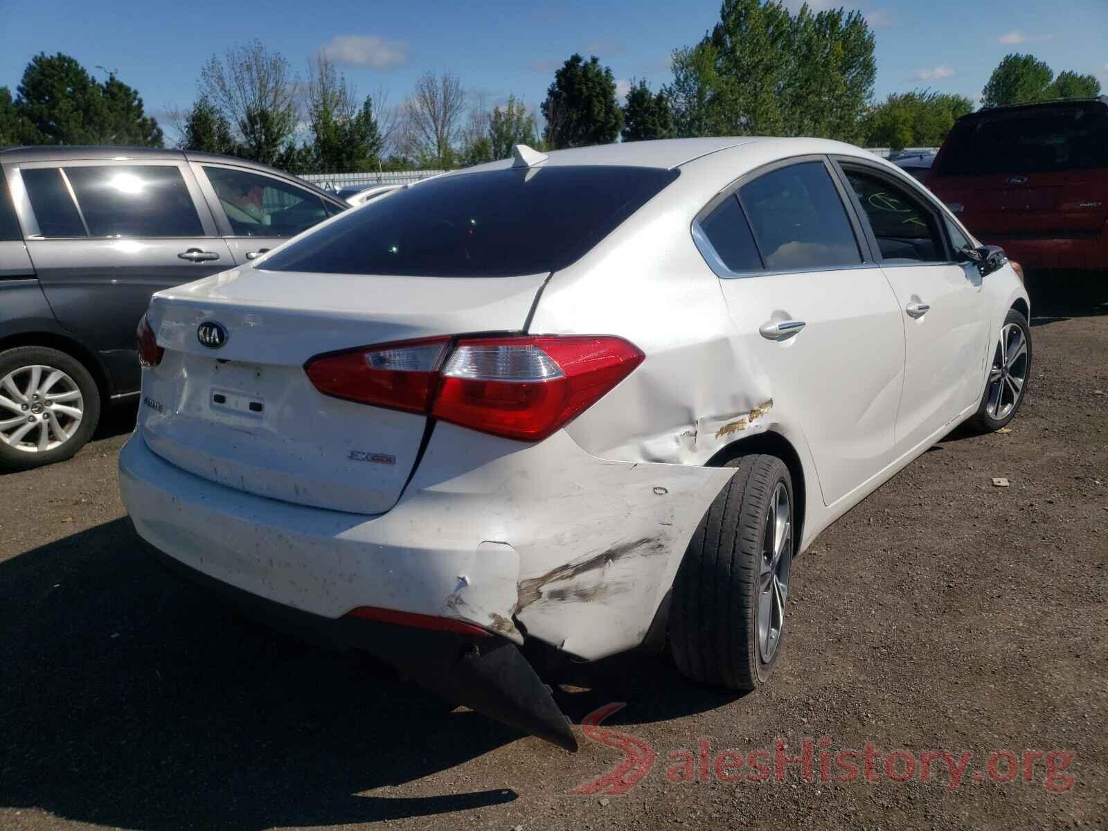 KNAFX4A87G5465953 2016 KIA FORTE