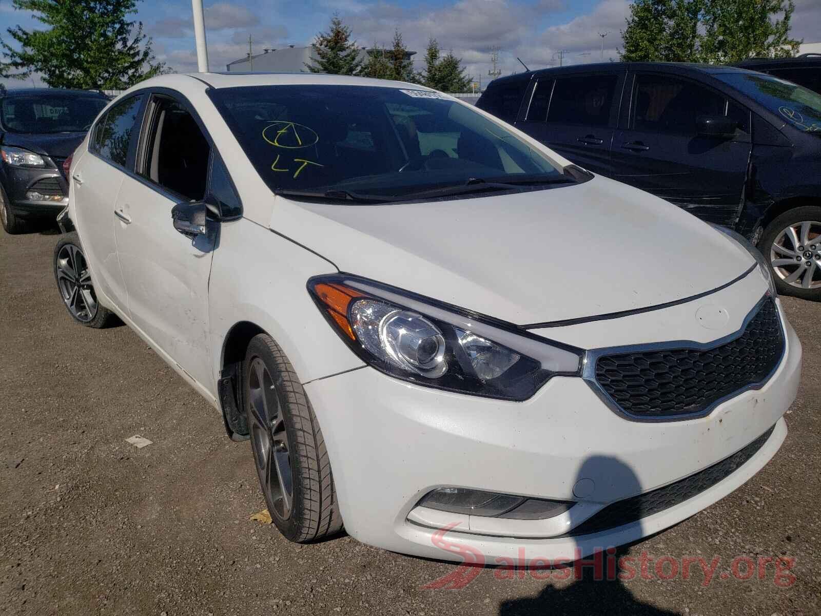 KNAFX4A87G5465953 2016 KIA FORTE