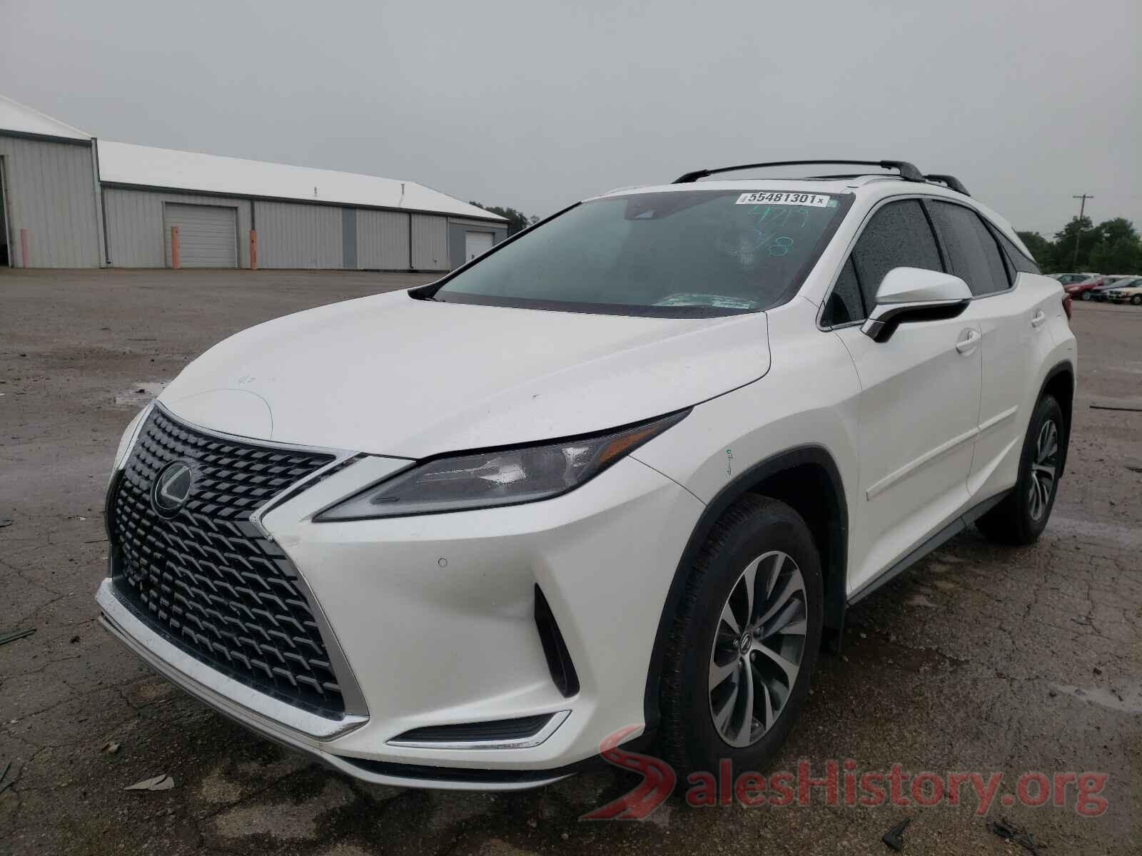 2T2AZMAA7LC154719 2020 LEXUS RX350