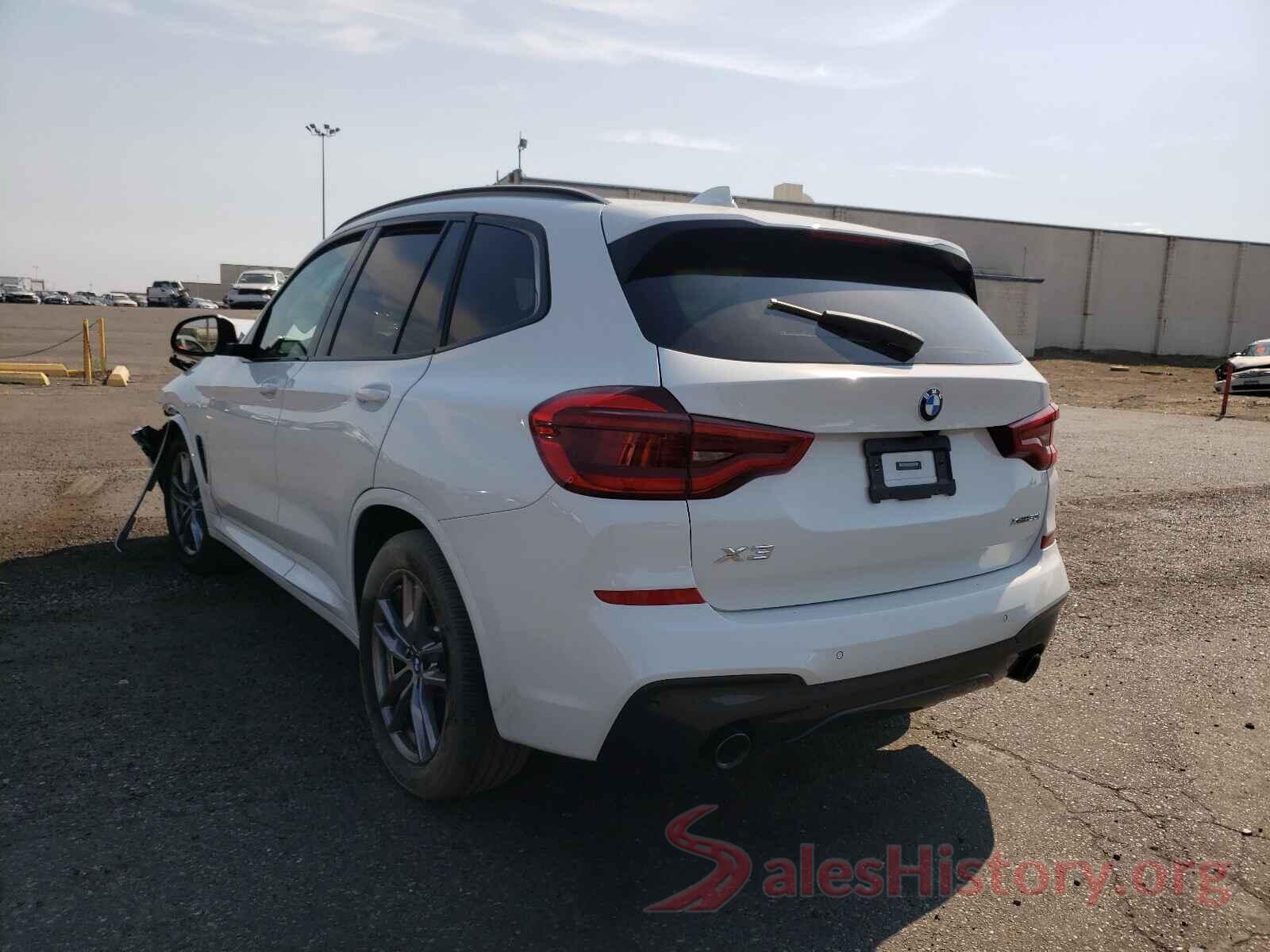 5UXTY5C08M9G70249 2021 BMW X3