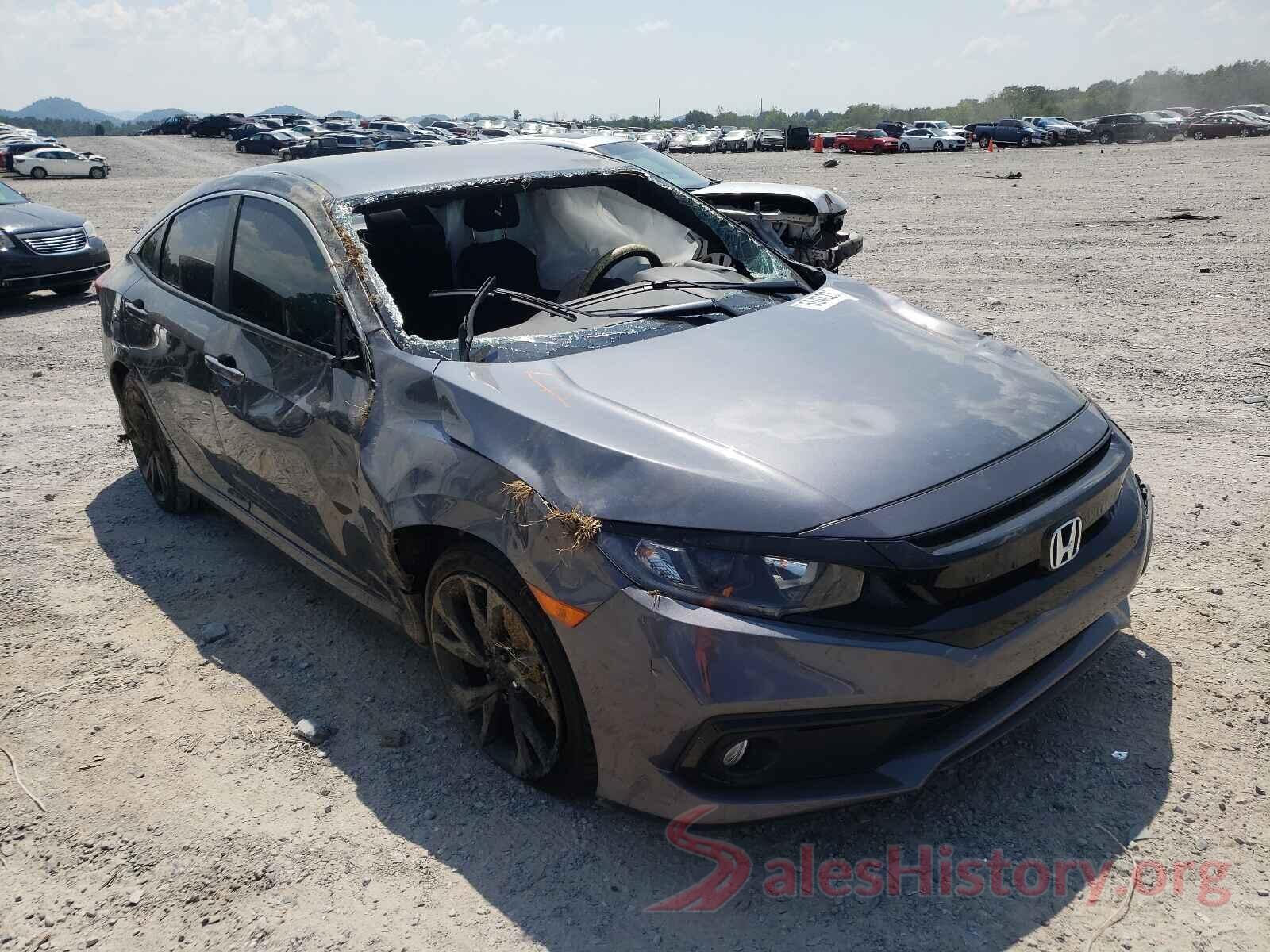 2HGFC2F87KH591518 2019 HONDA CIVIC