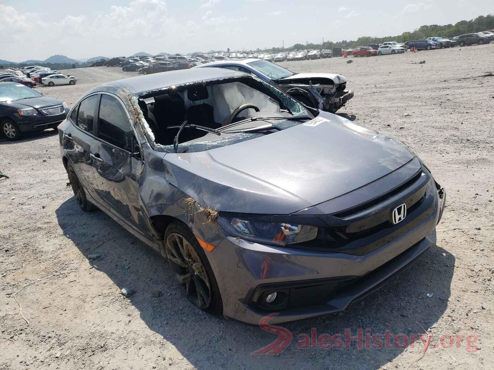 2HGFC2F87KH591518 2019 HONDA CIVIC