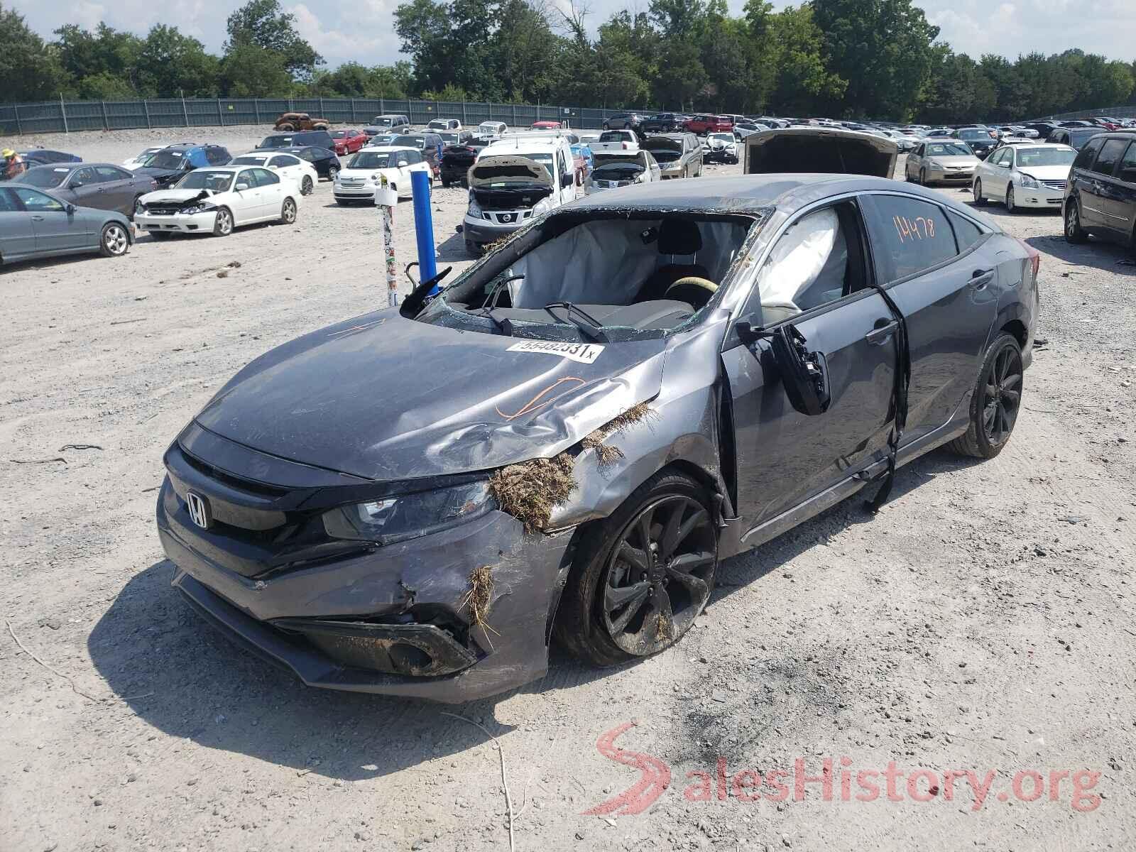 2HGFC2F87KH591518 2019 HONDA CIVIC