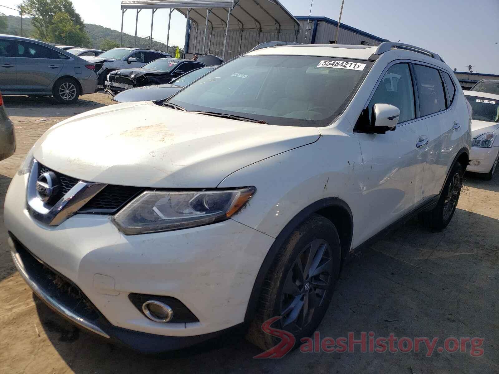 5N1AT2MT4GC808402 2016 NISSAN ROGUE