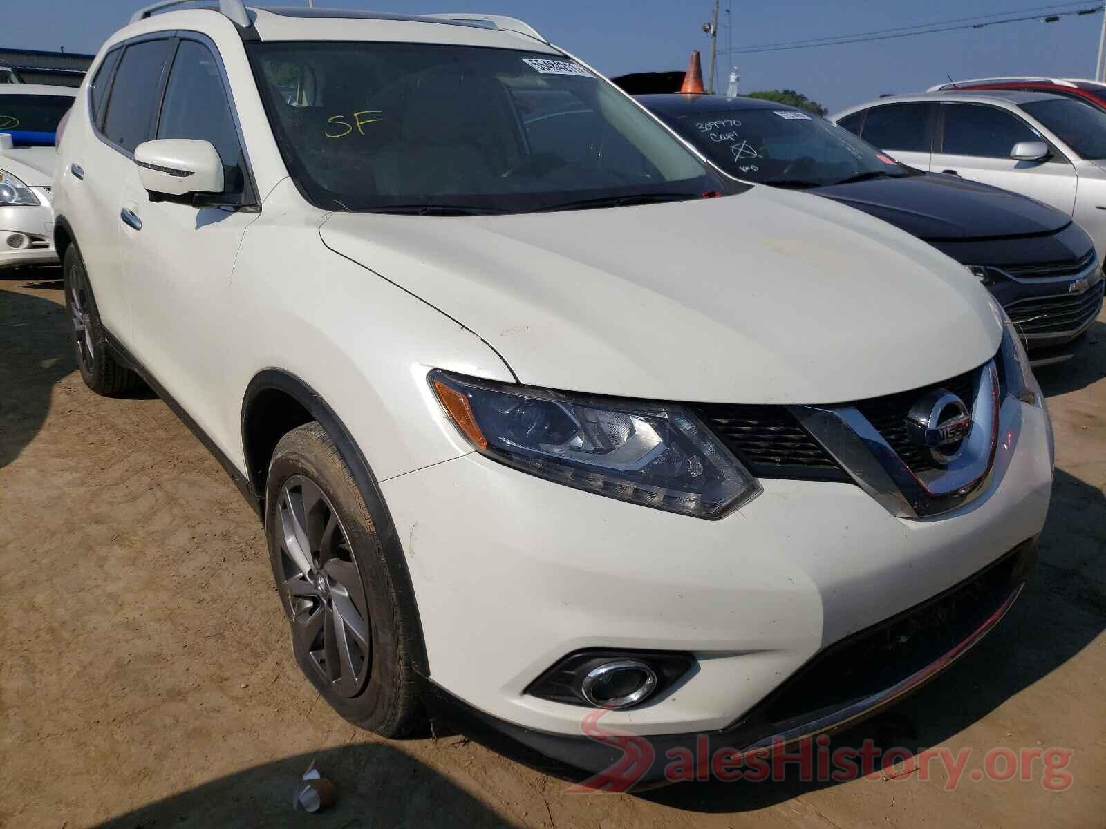 5N1AT2MT4GC808402 2016 NISSAN ROGUE