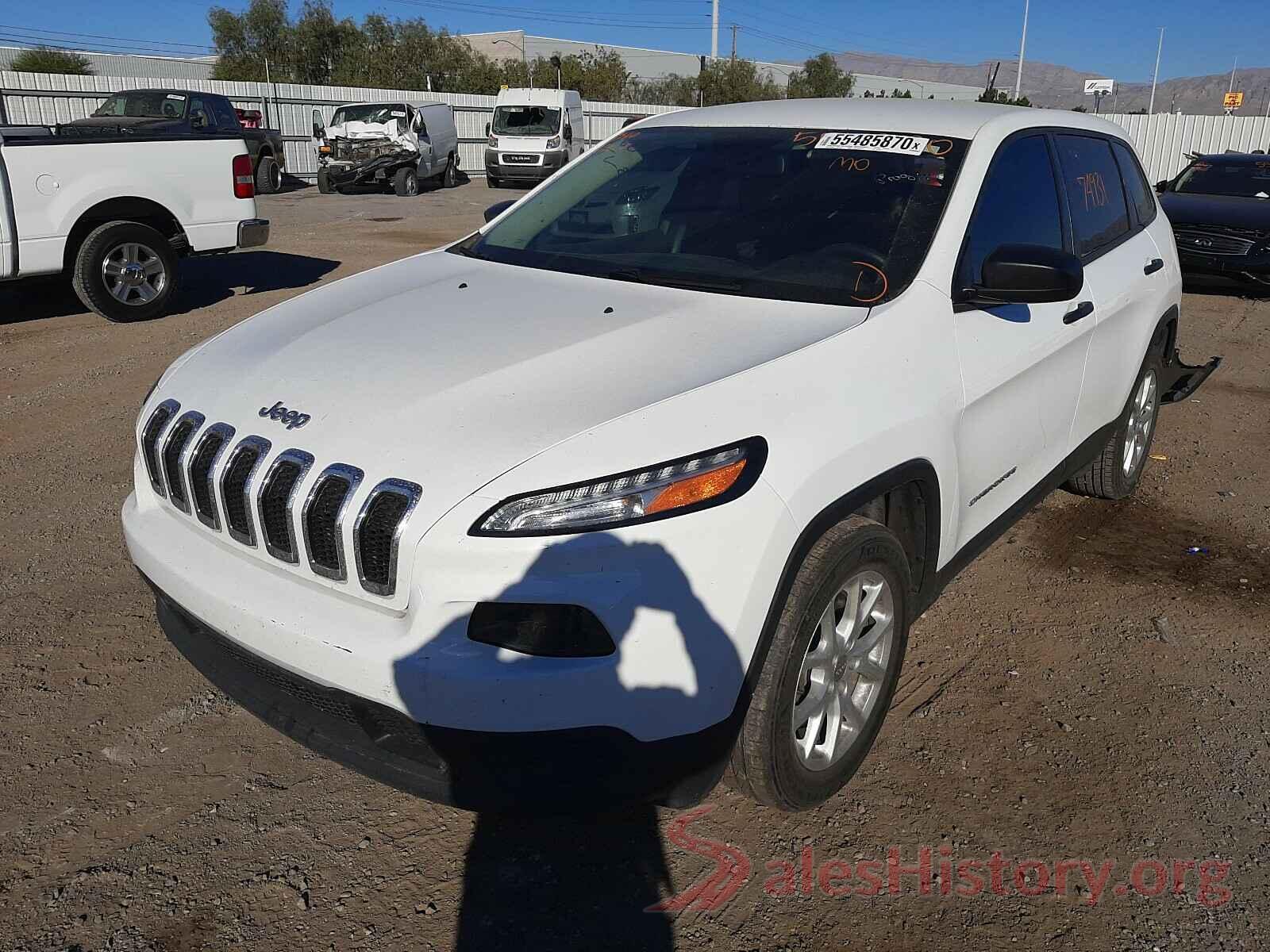 1C4PJLAB7HD231589 2017 JEEP CHEROKEE