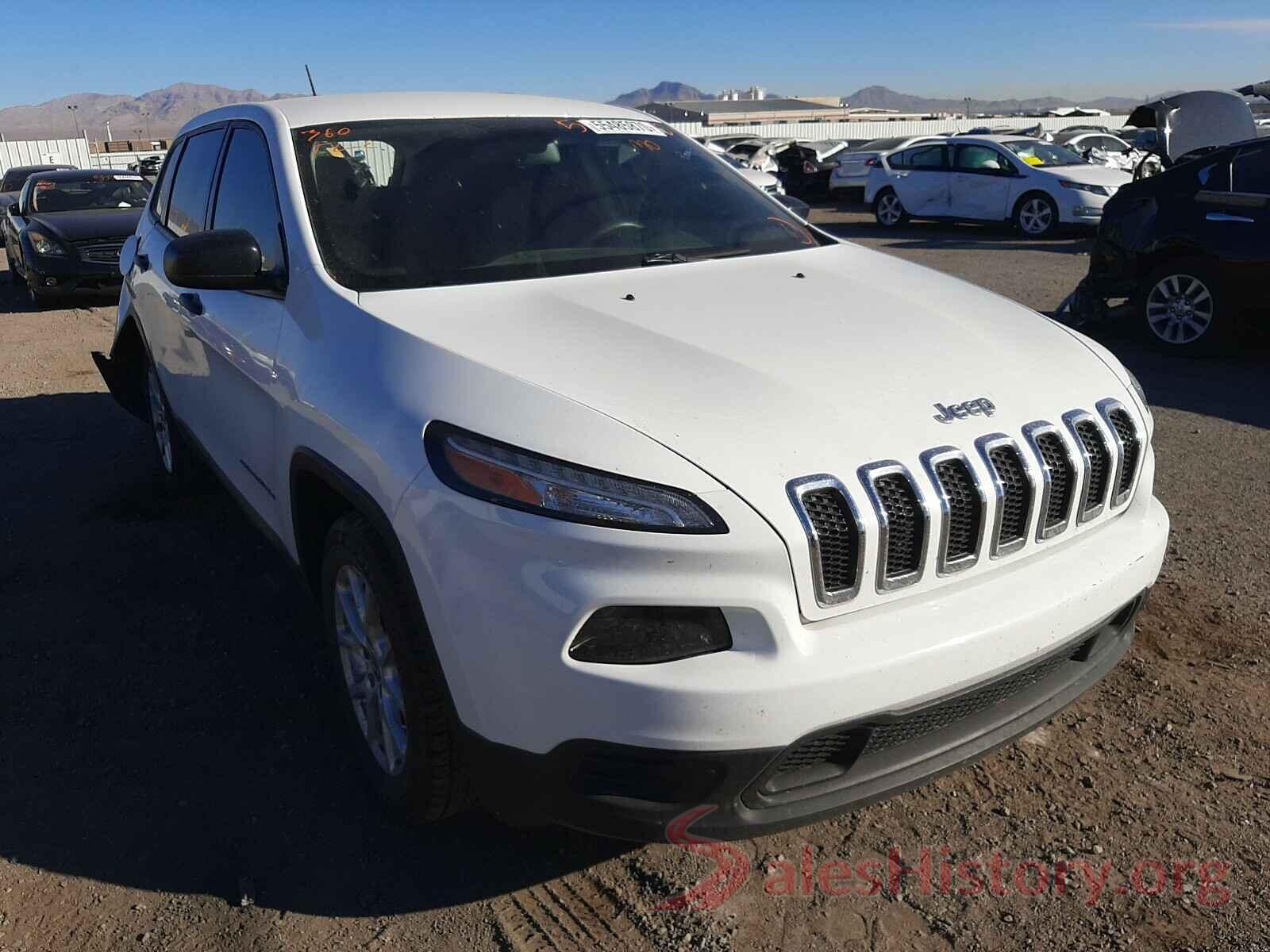 1C4PJLAB7HD231589 2017 JEEP CHEROKEE