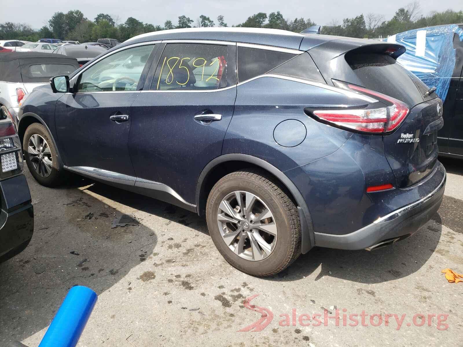 5N1AZ2MH1HN143989 2017 NISSAN MURANO