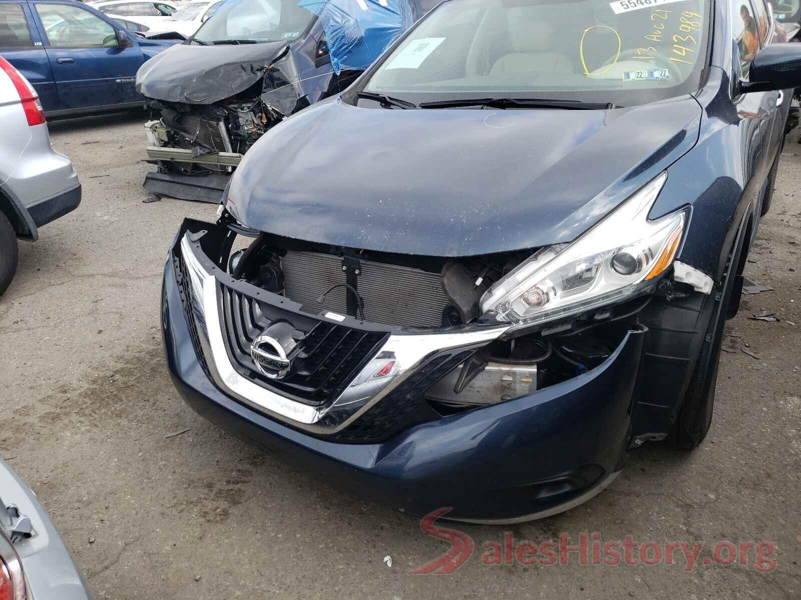 5N1AZ2MH1HN143989 2017 NISSAN MURANO