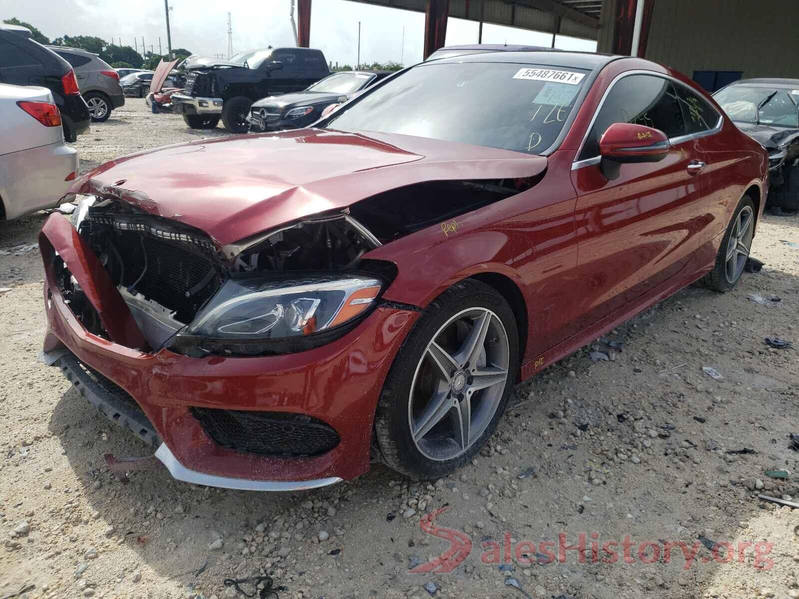 WDDWJ4JB5HF376206 2017 MERCEDES-BENZ C-CLASS