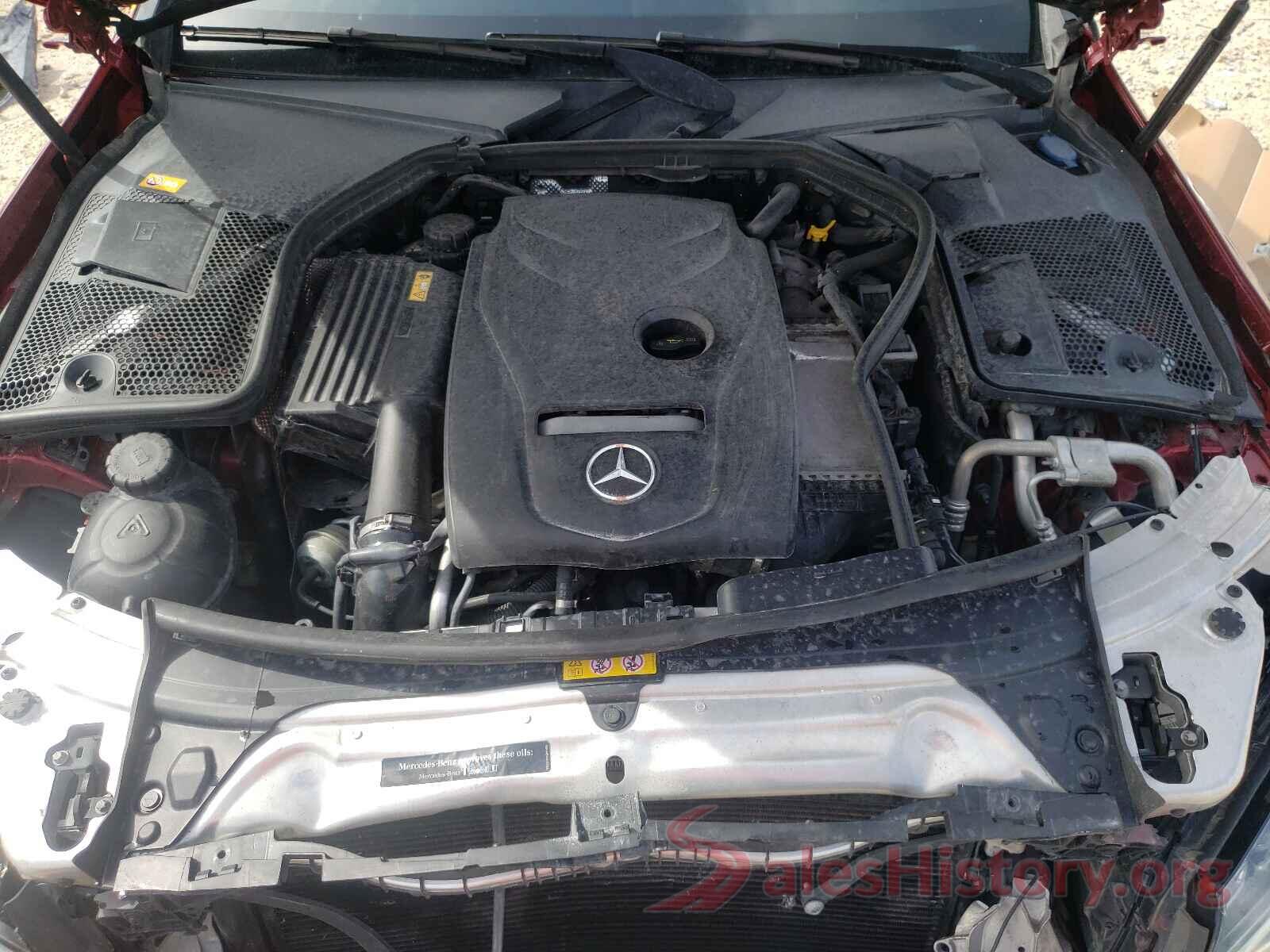 WDDWJ4JB5HF376206 2017 MERCEDES-BENZ C-CLASS